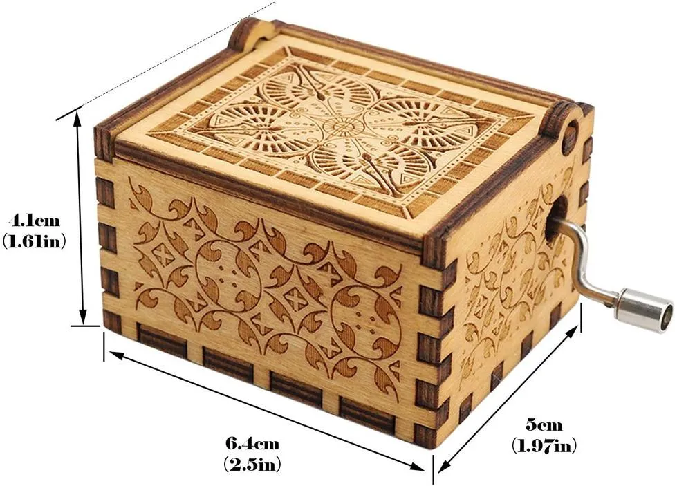 Bella Ciao Handcrafted Music Box (Brown)