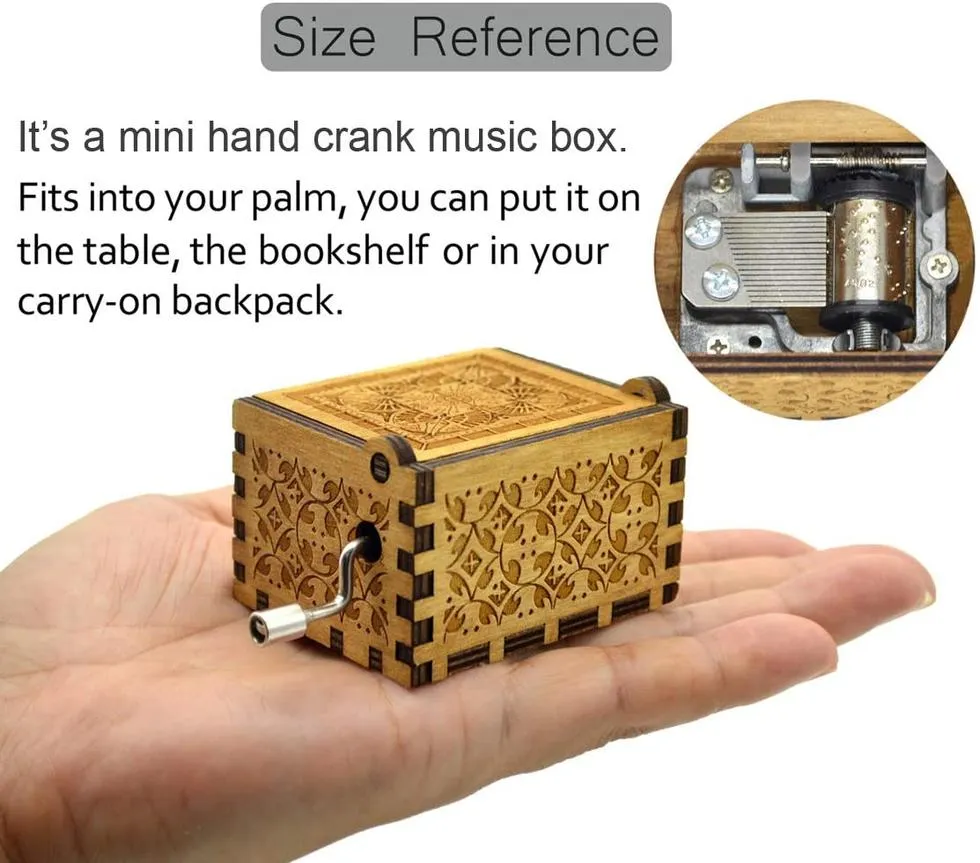 Bella Ciao Handcrafted Music Box (Brown)
