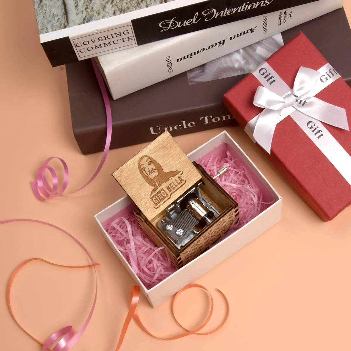 Bella Ciao Handcrafted Music Box (Brown)