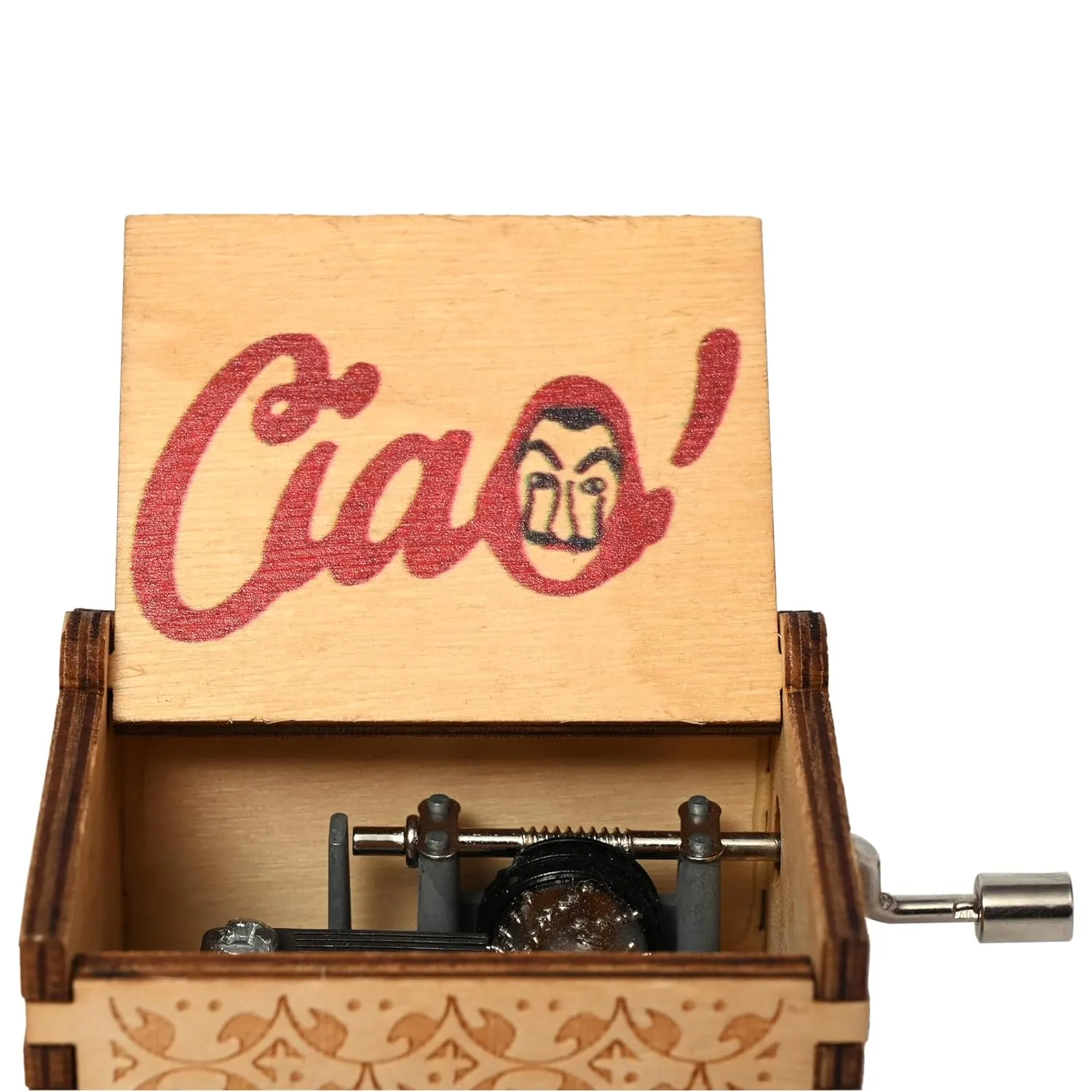 Bella Ciao Handcrafted Music Box (Brown)