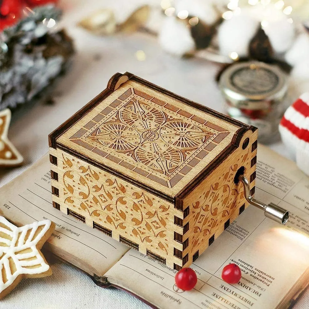Bella Ciao Handcrafted Music Box (Brown)