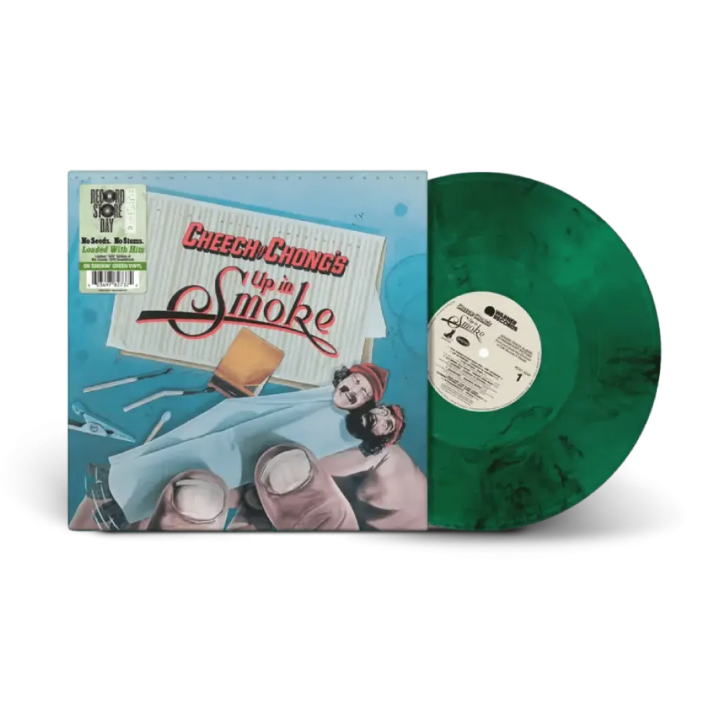 Cheech & Chong / Up In Smoke LP Smokey Green Vinyl RSD 2024
