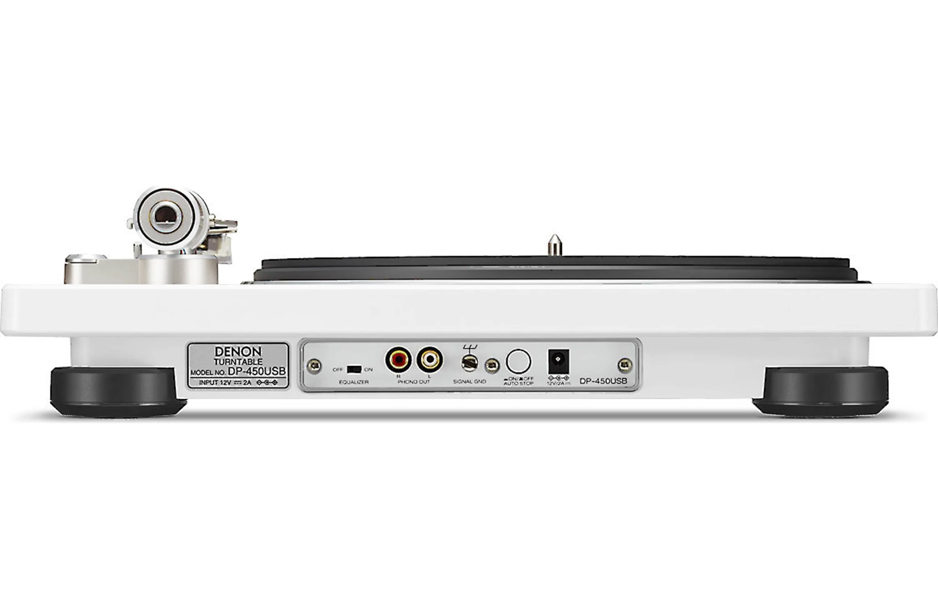 Denon DP-450USB Turntable with Ortofon 2M Blue Phono Cartridge Bundle