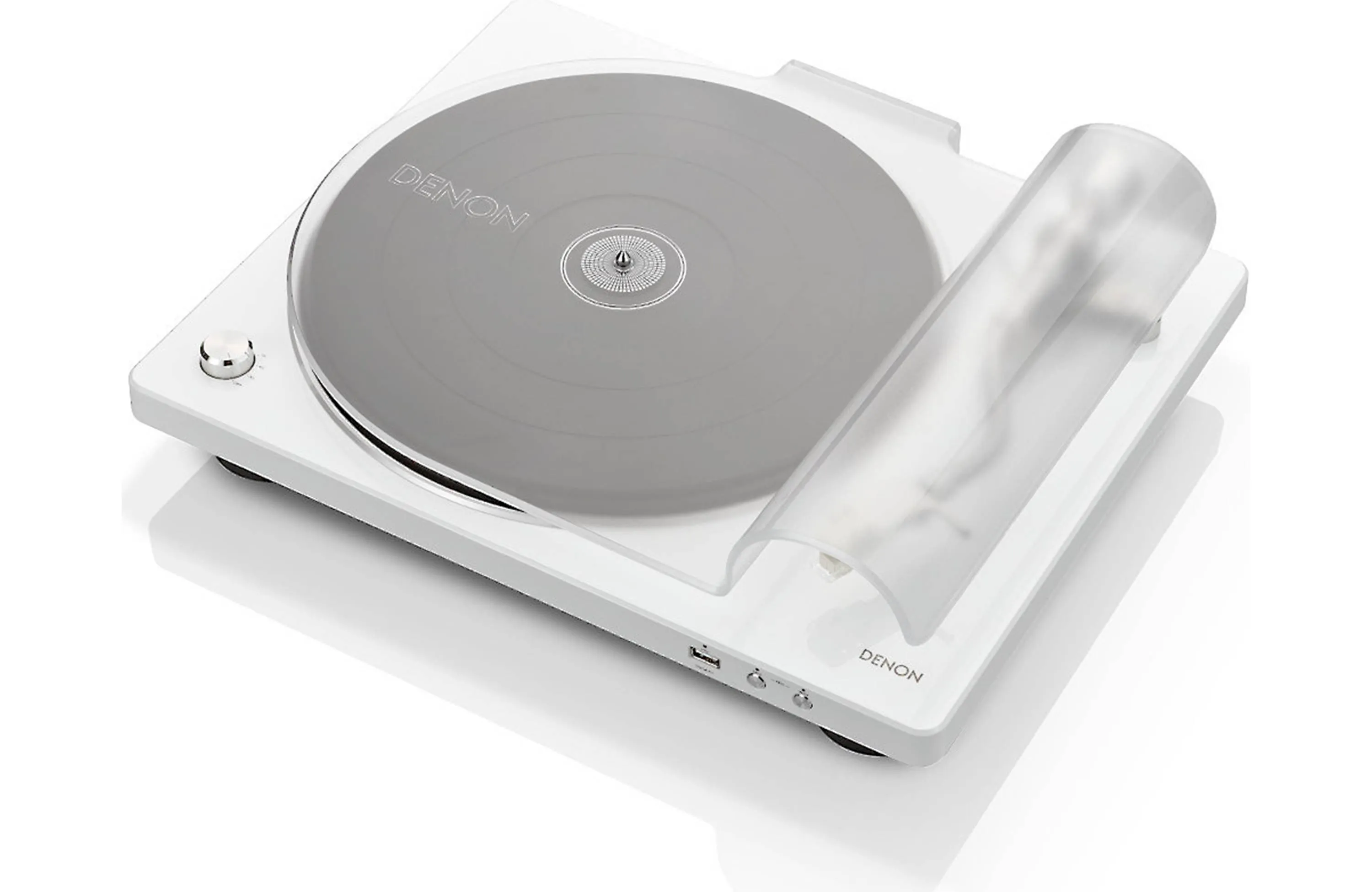 Denon DP-450USB Turntable with Ortofon 2M Blue Phono Cartridge Bundle
