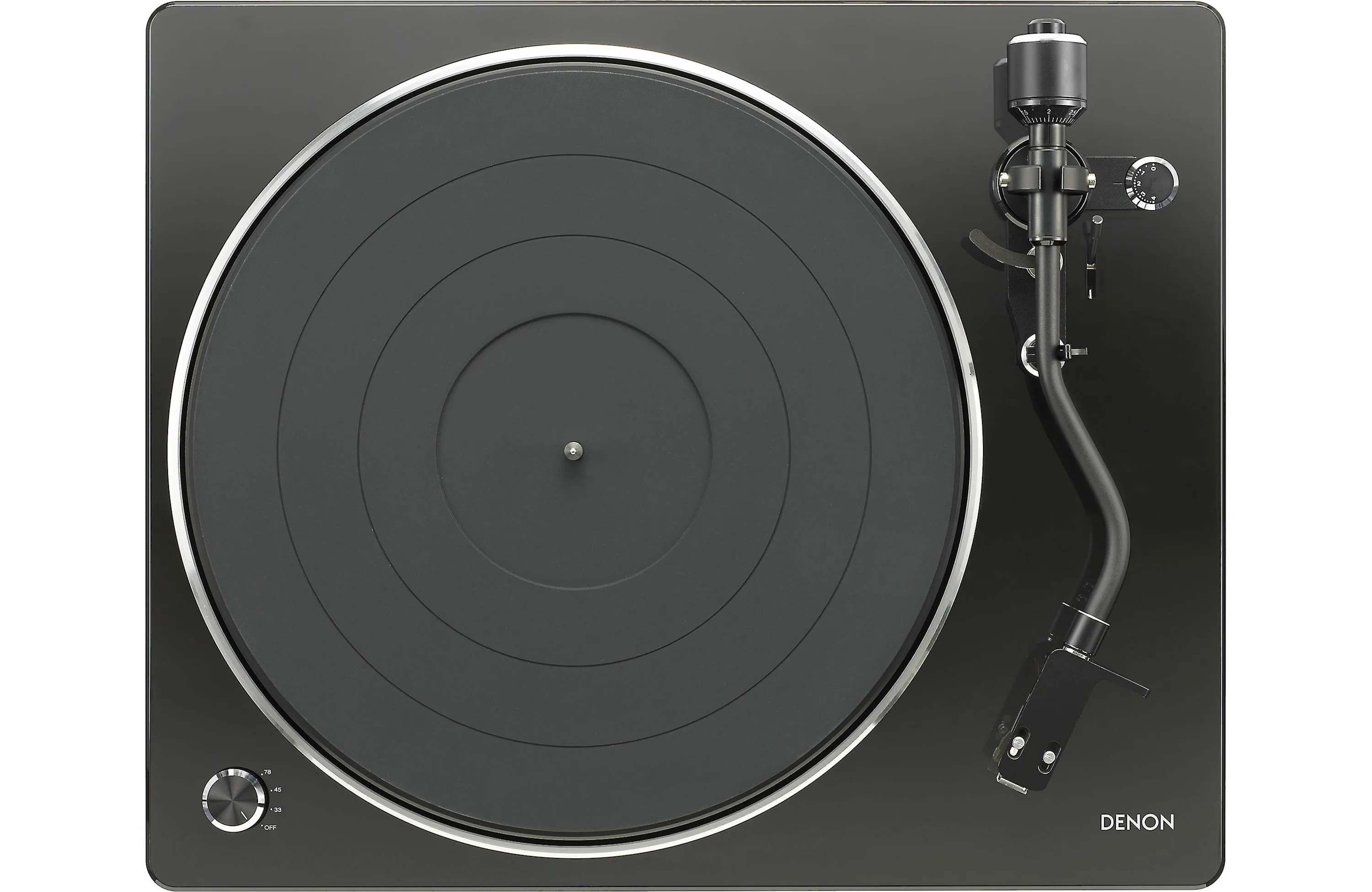 Denon DP-450USB Turntable with Ortofon 2M Blue Phono Cartridge Bundle