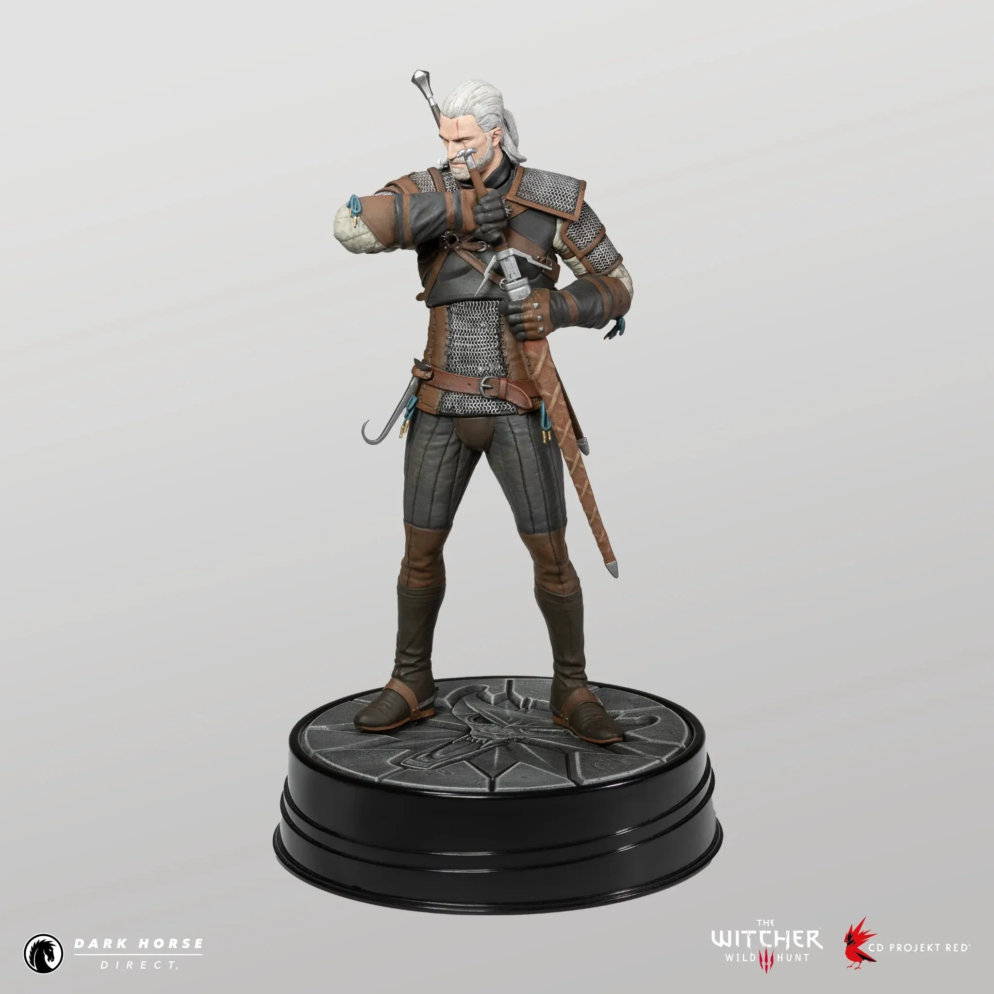 Figure Dark Horse Comics, The Witcher 3 - Wild Hunt: Geralt Deluxe Hearts of Stone, 24 cm
