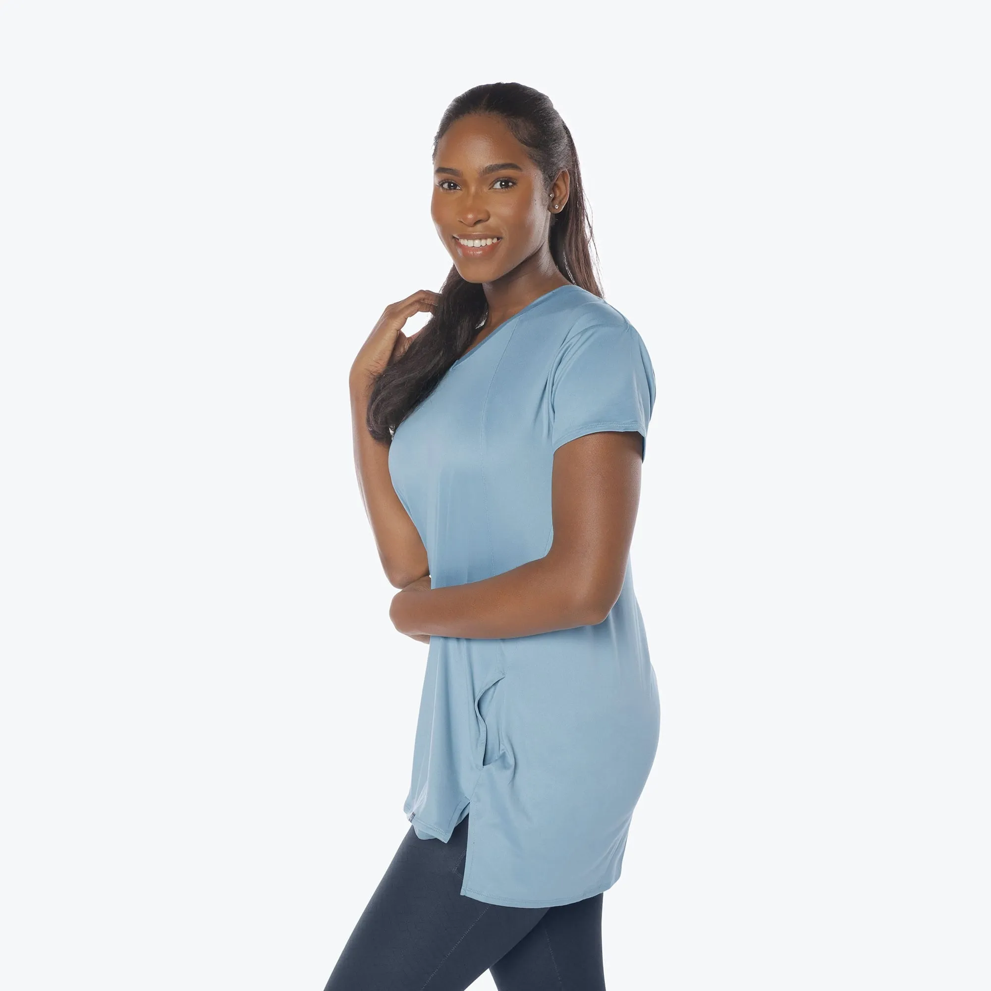 Hopper High Low Tunic Top
