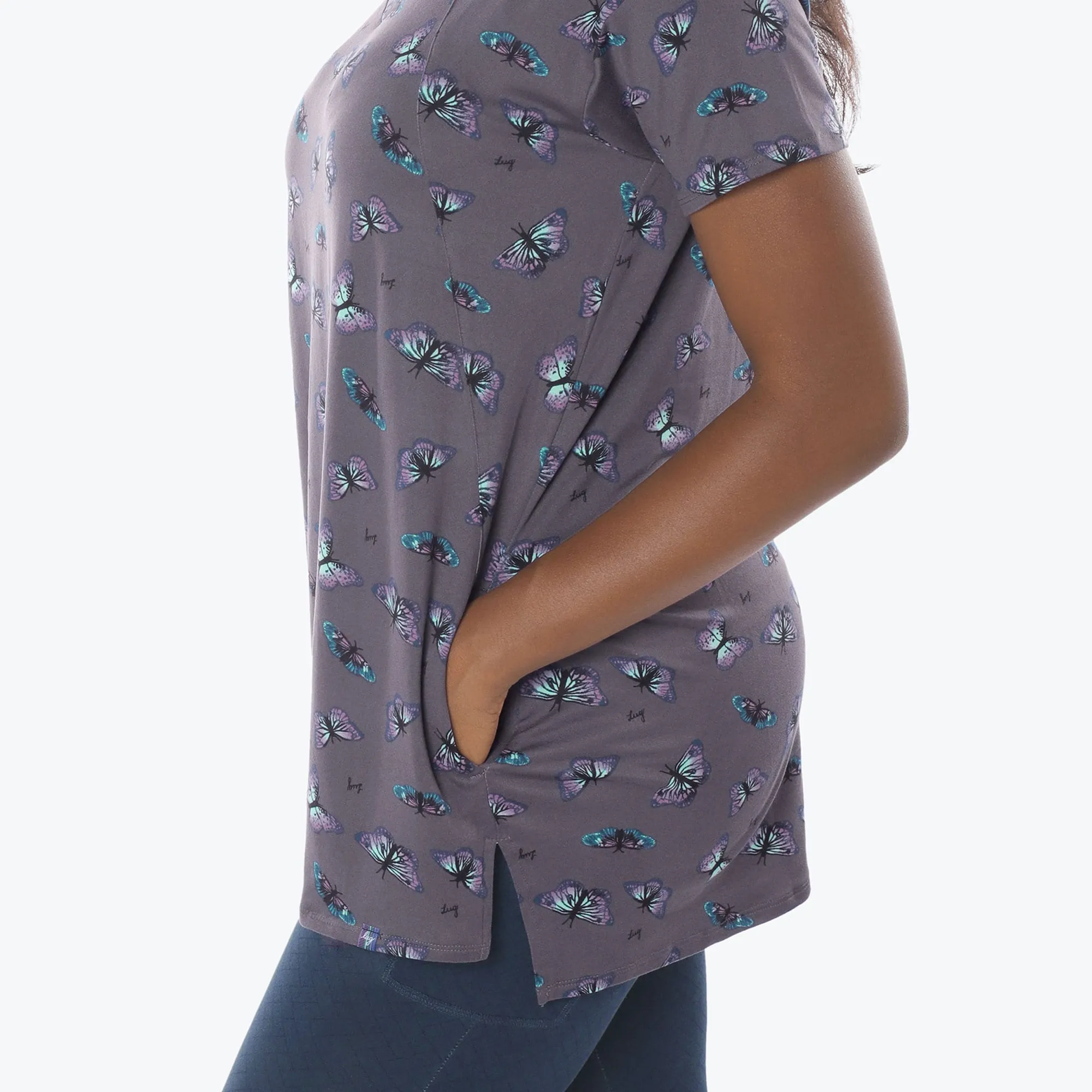 Hopper High Low Tunic Top