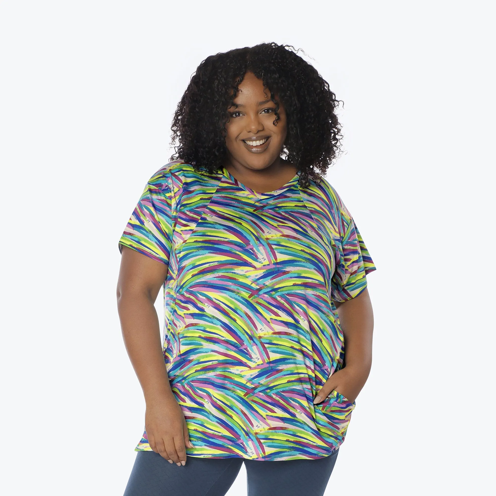 Hopper High Low Tunic Top