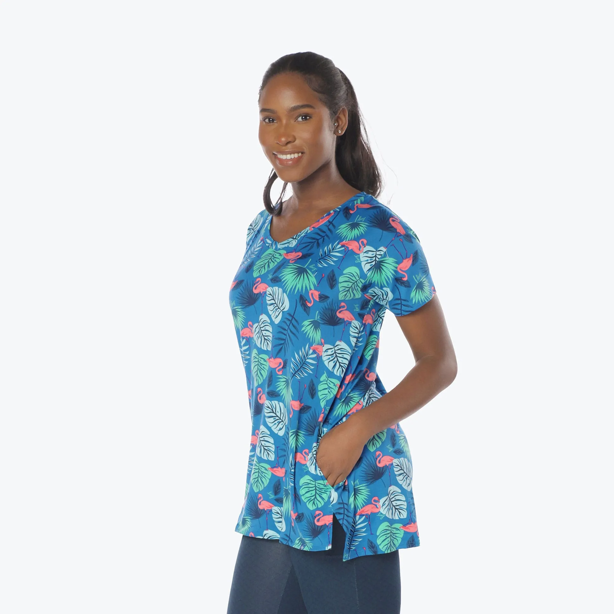 Hopper High Low Tunic Top