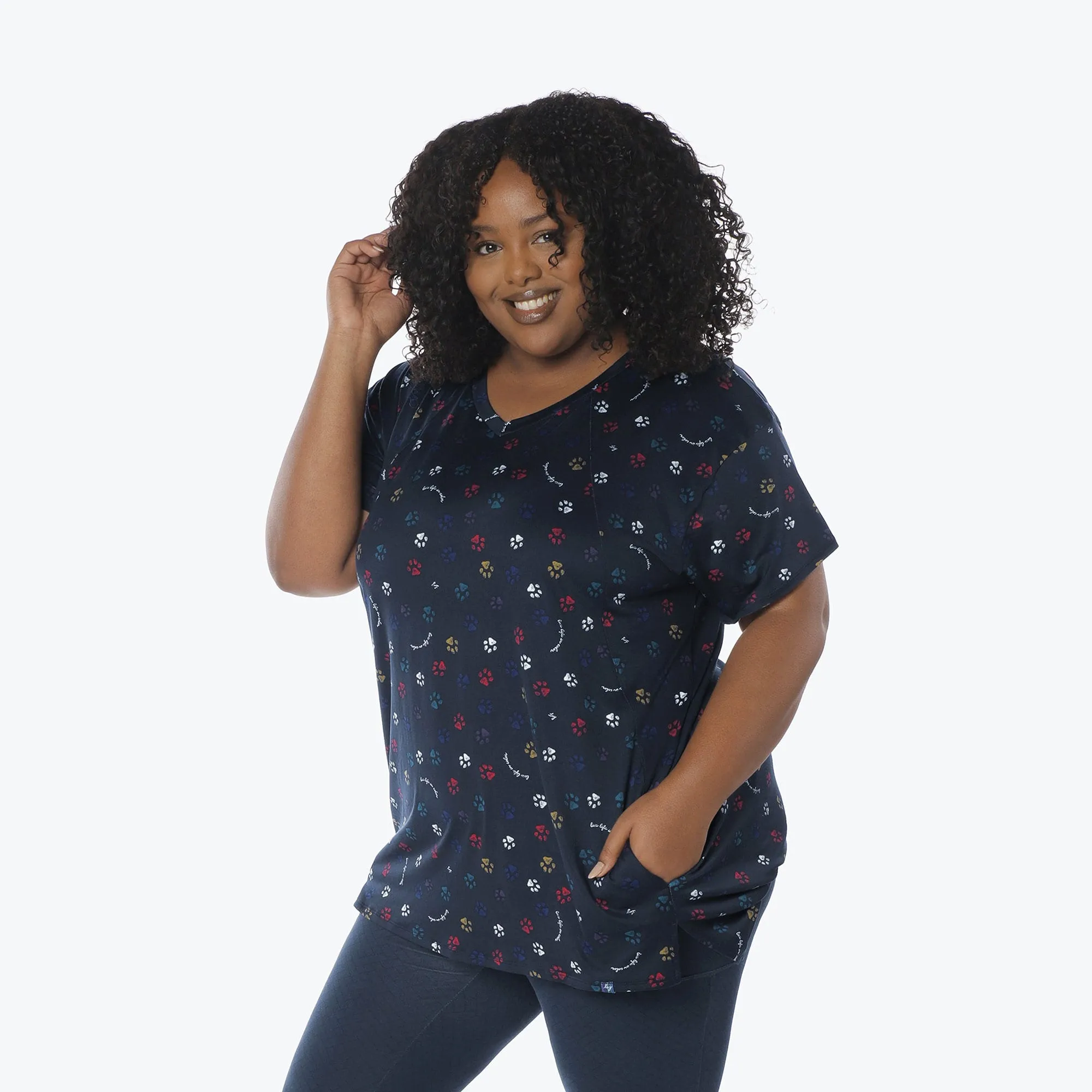 Hopper High Low Tunic Top