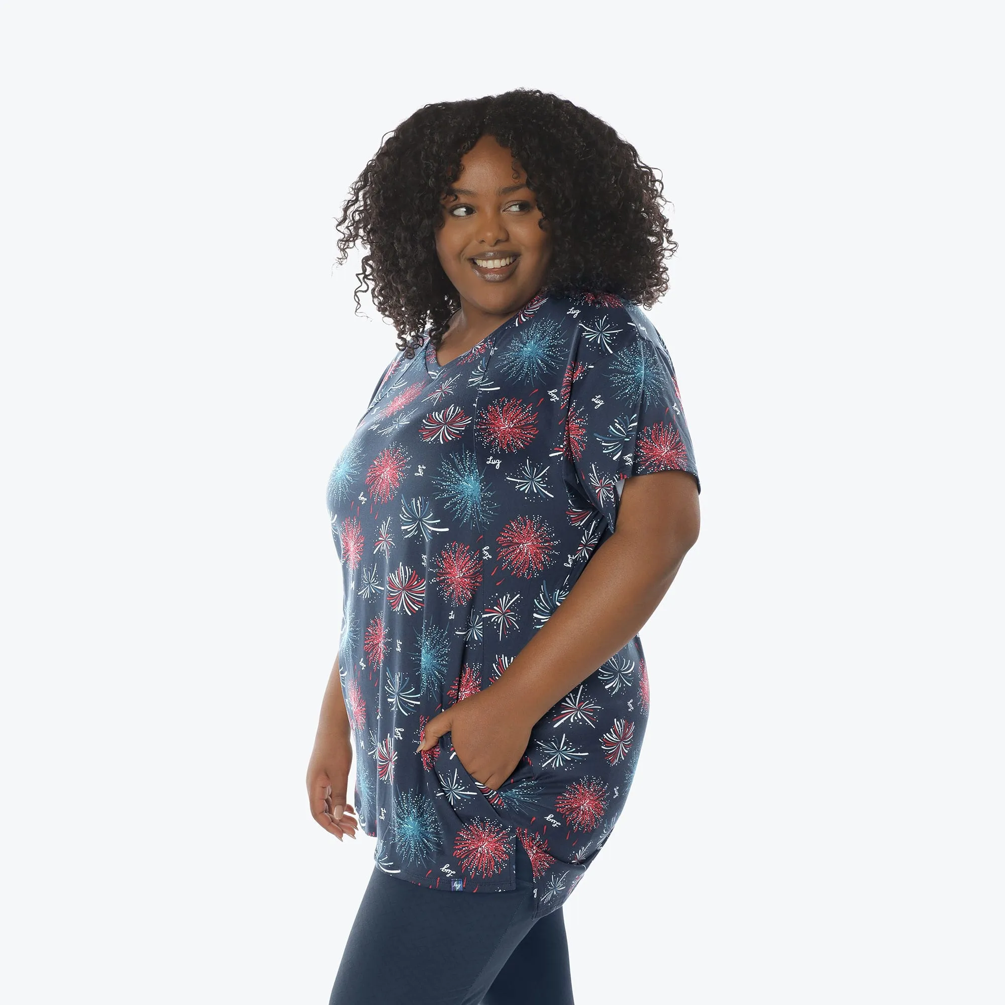 Hopper High Low Tunic Top