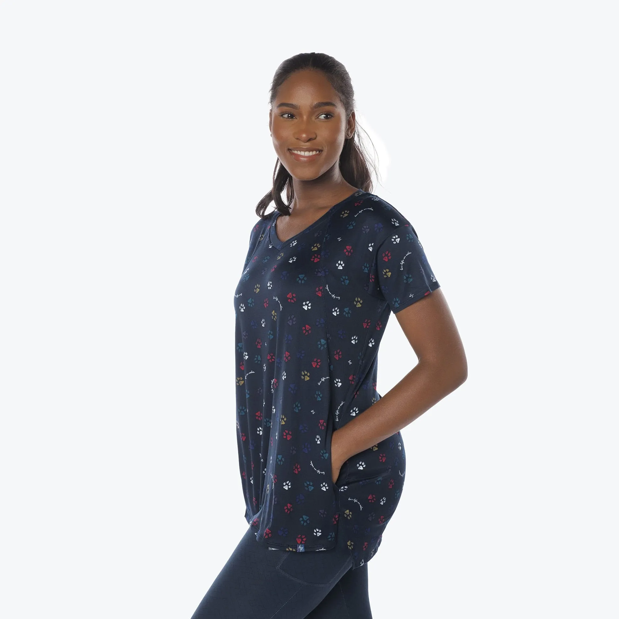 Hopper High Low Tunic Top