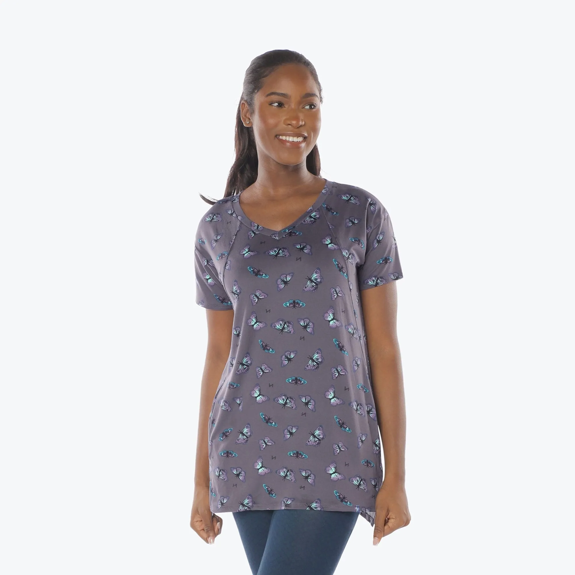 Hopper High Low Tunic Top