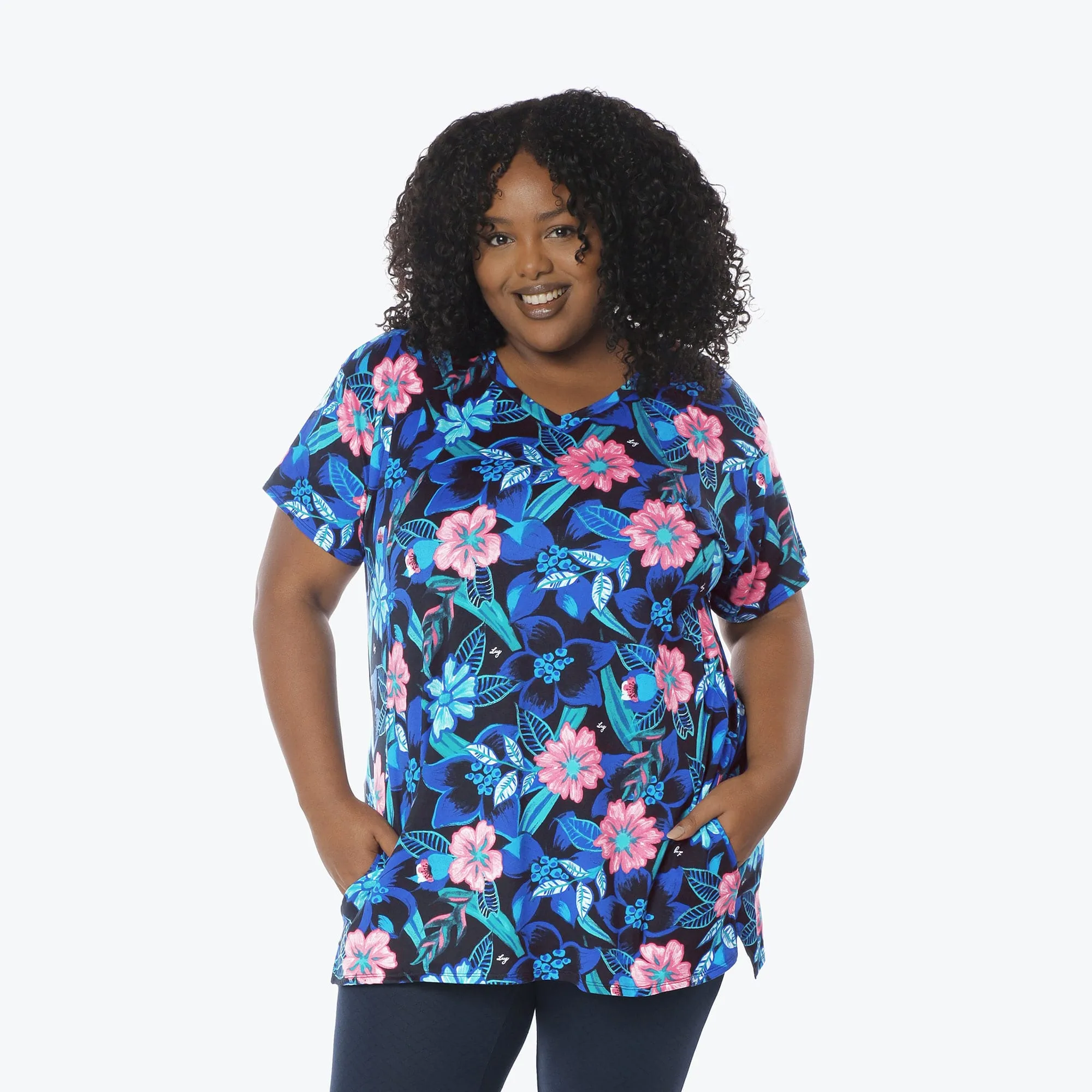 Hopper High Low Tunic Top