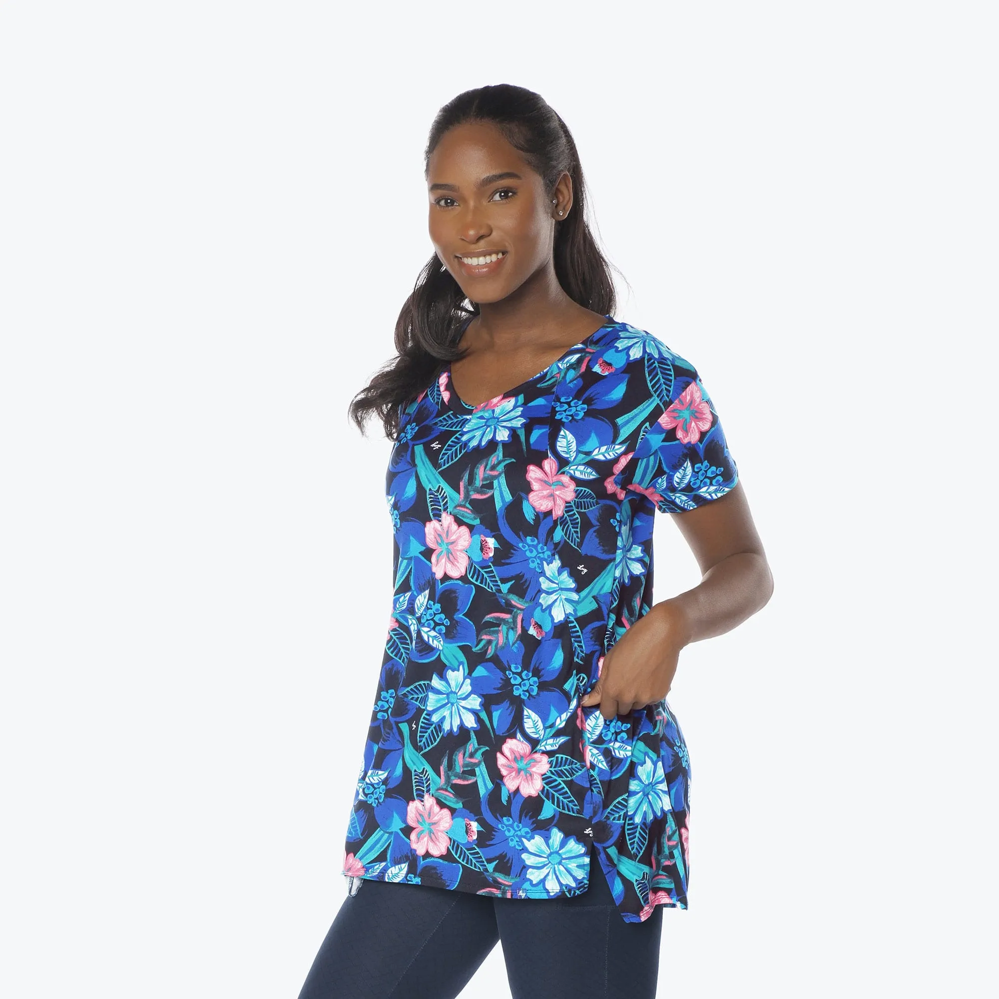 Hopper High Low Tunic Top