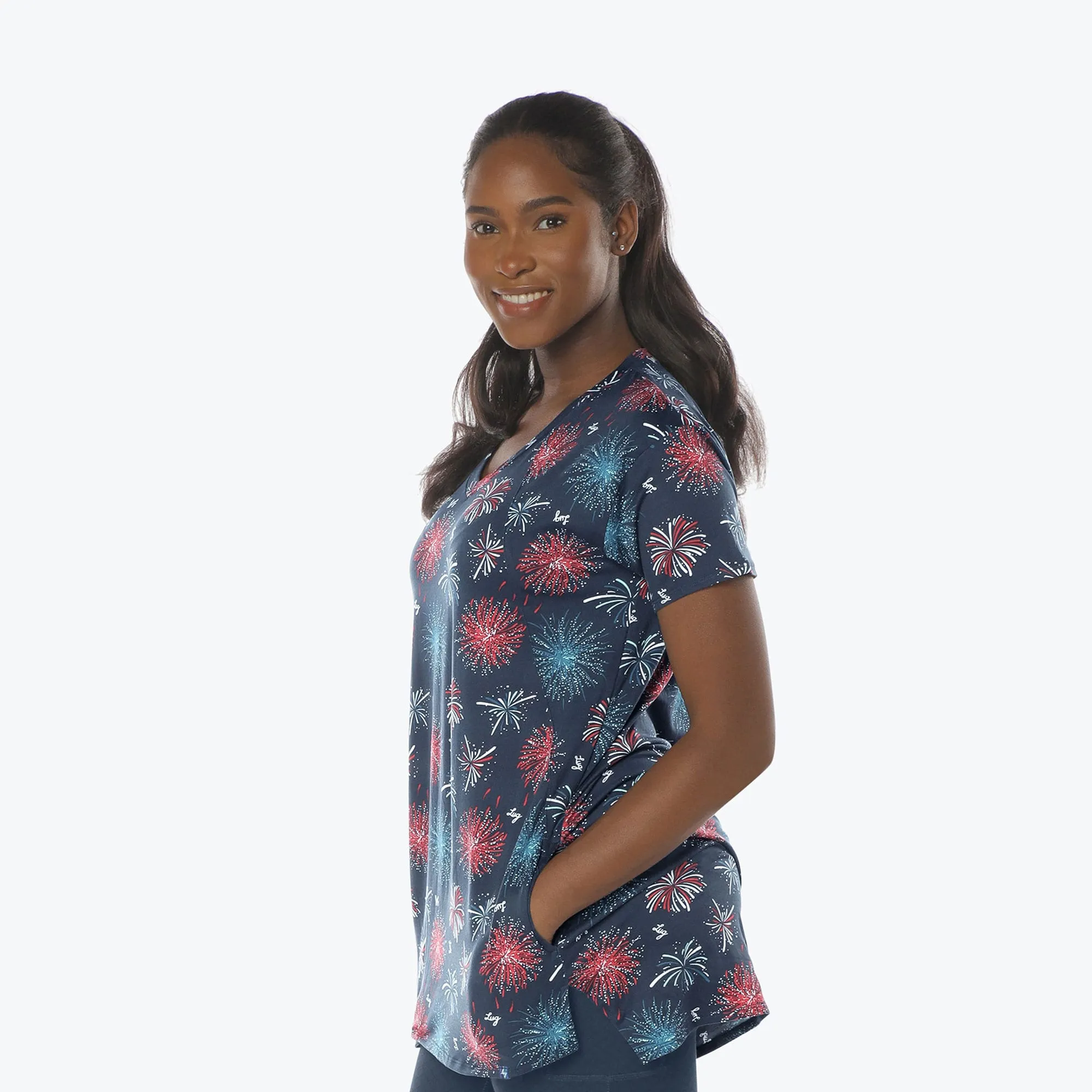 Hopper High Low Tunic Top