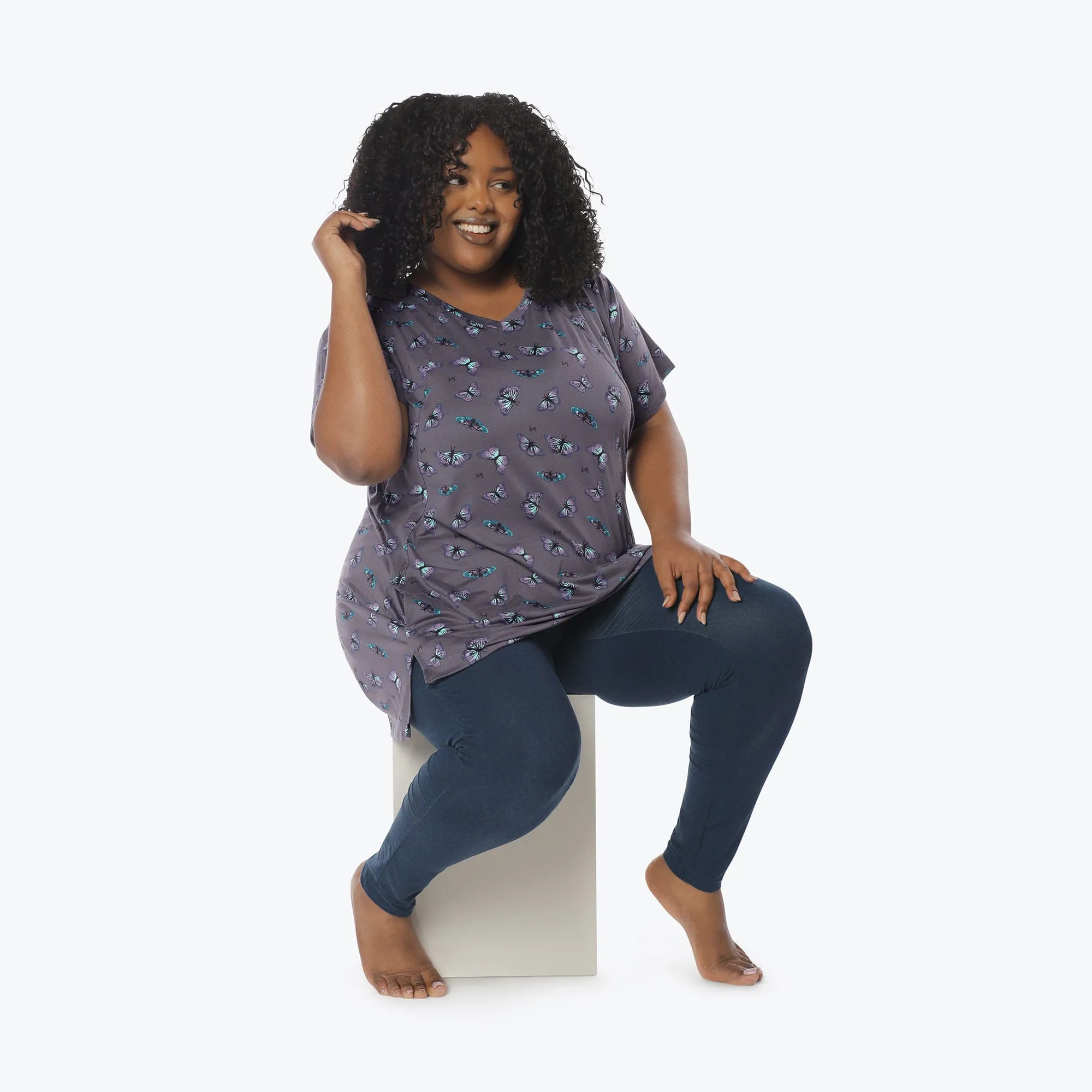 Hopper High Low Tunic Top