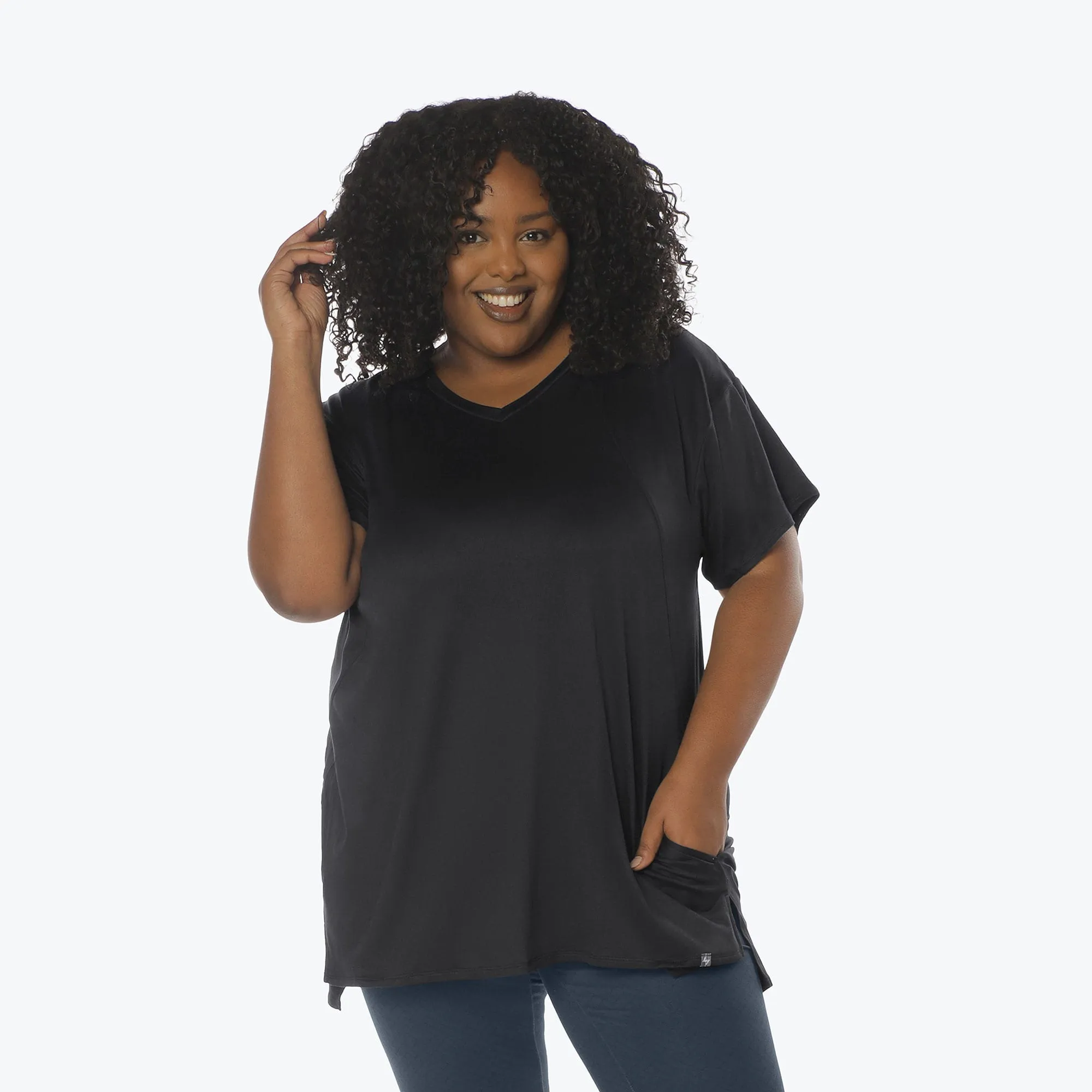 Hopper High Low Tunic Top