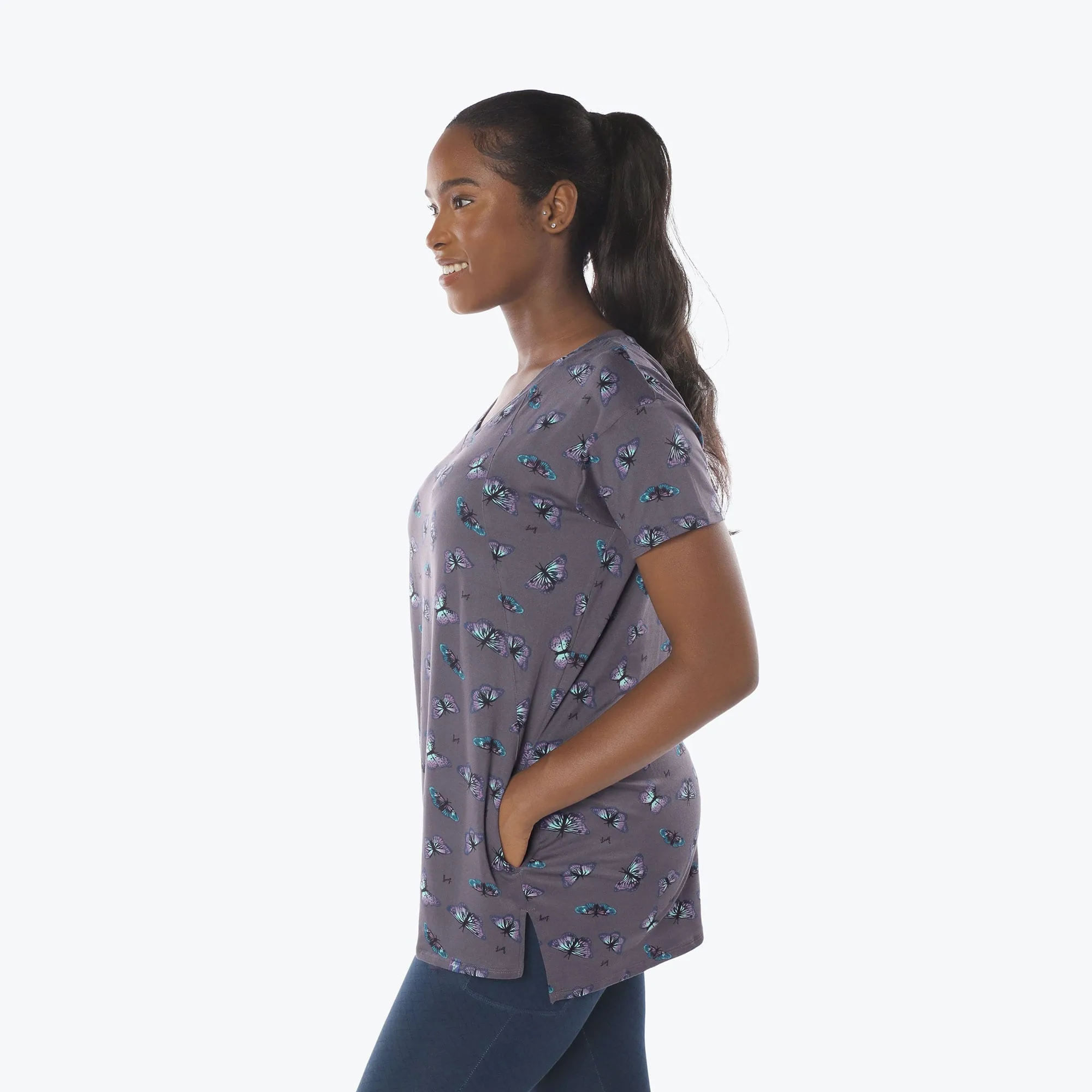 Hopper High Low Tunic Top