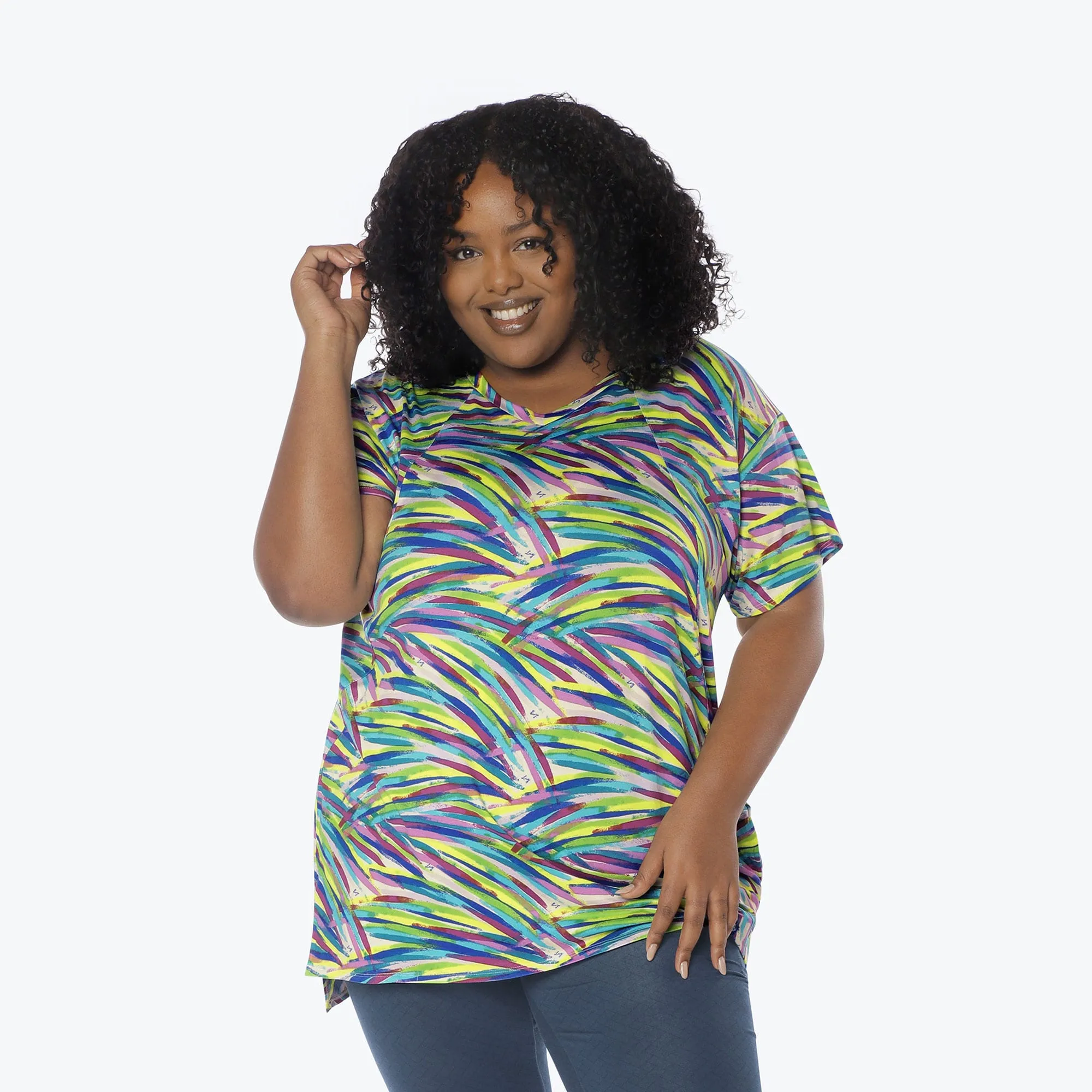 Hopper High Low Tunic Top