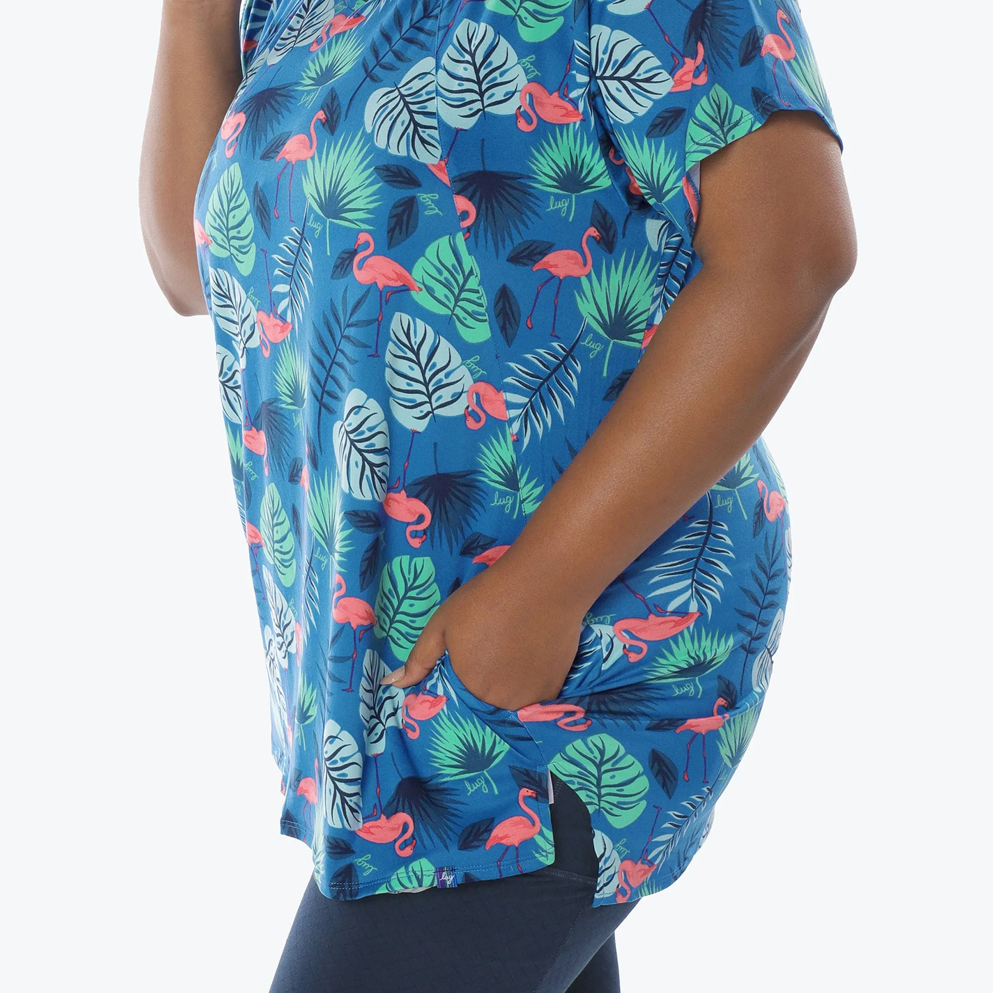 Hopper High Low Tunic Top