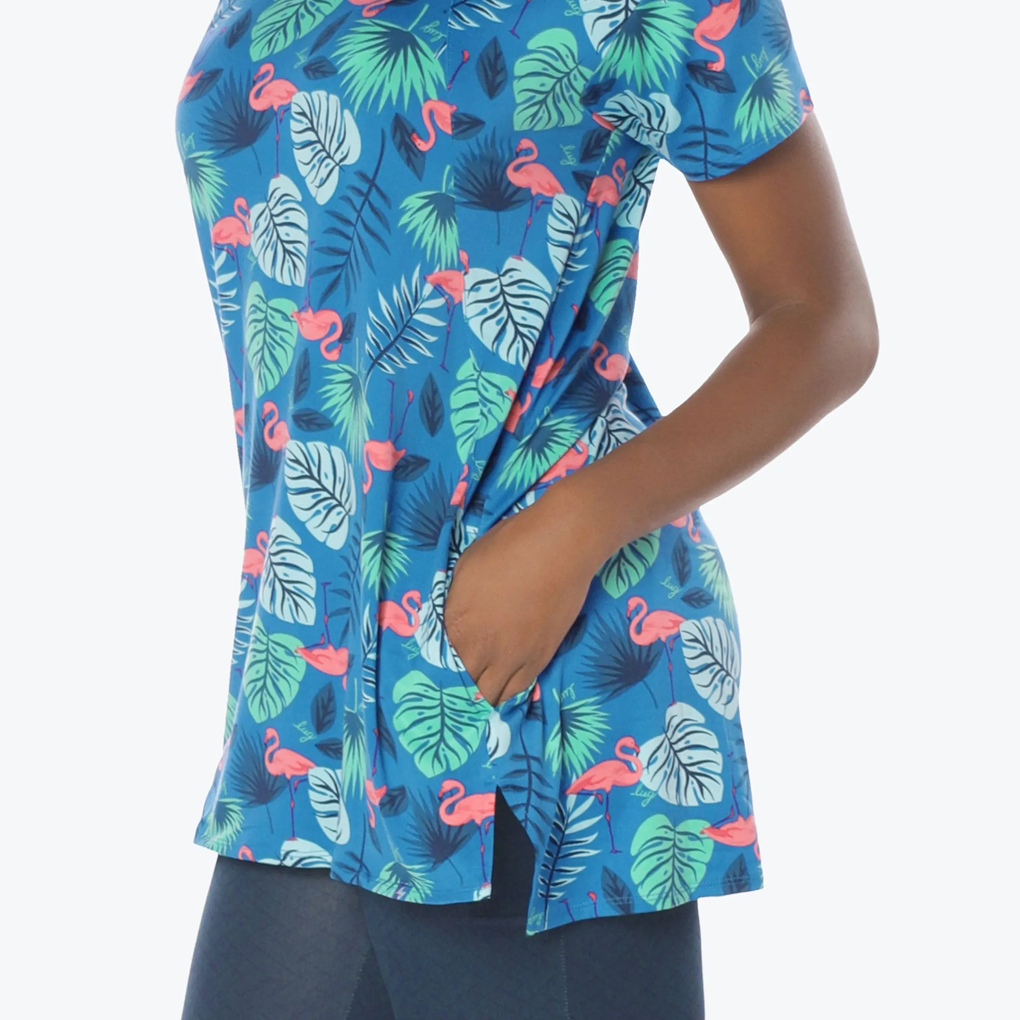 Hopper High Low Tunic Top