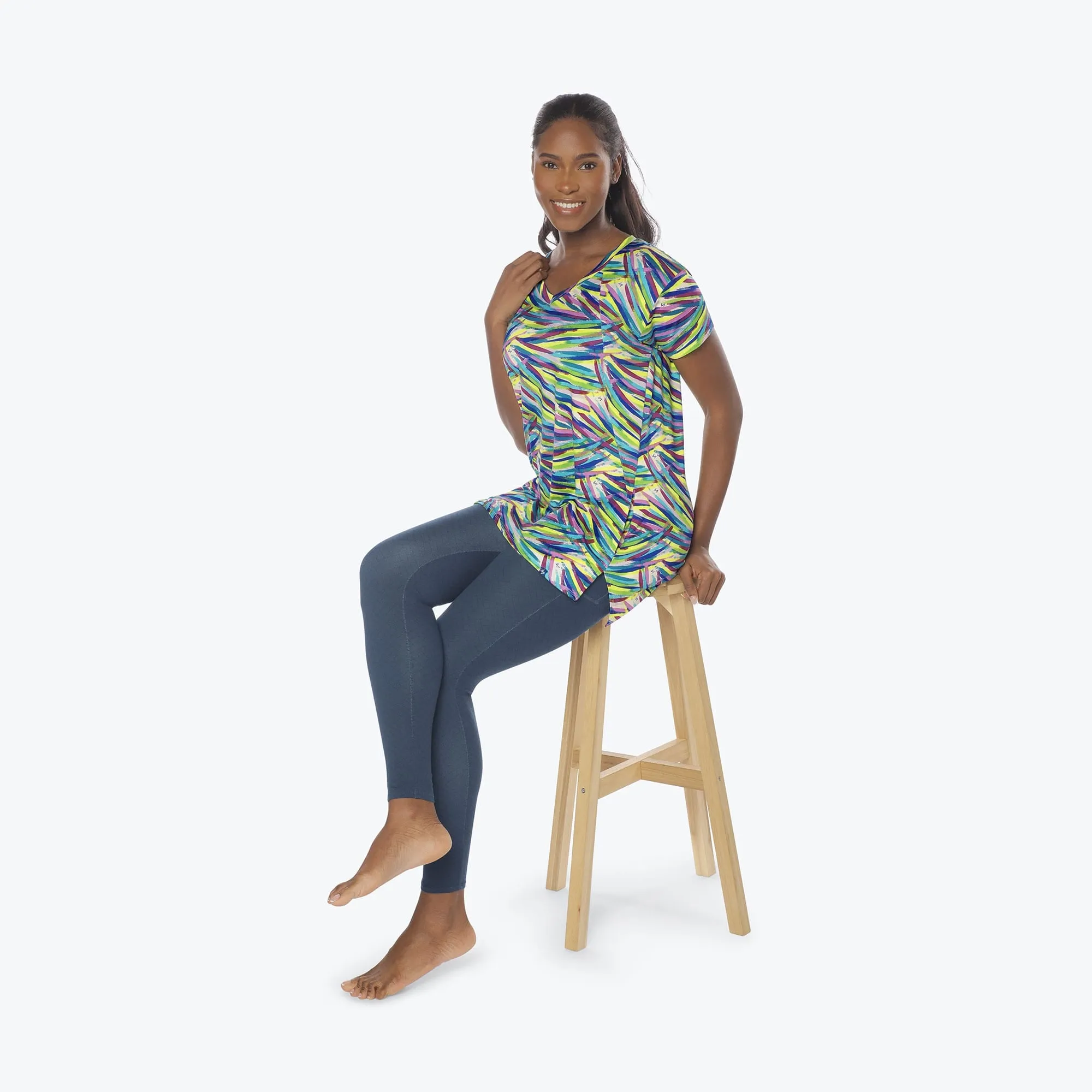 Hopper High Low Tunic Top