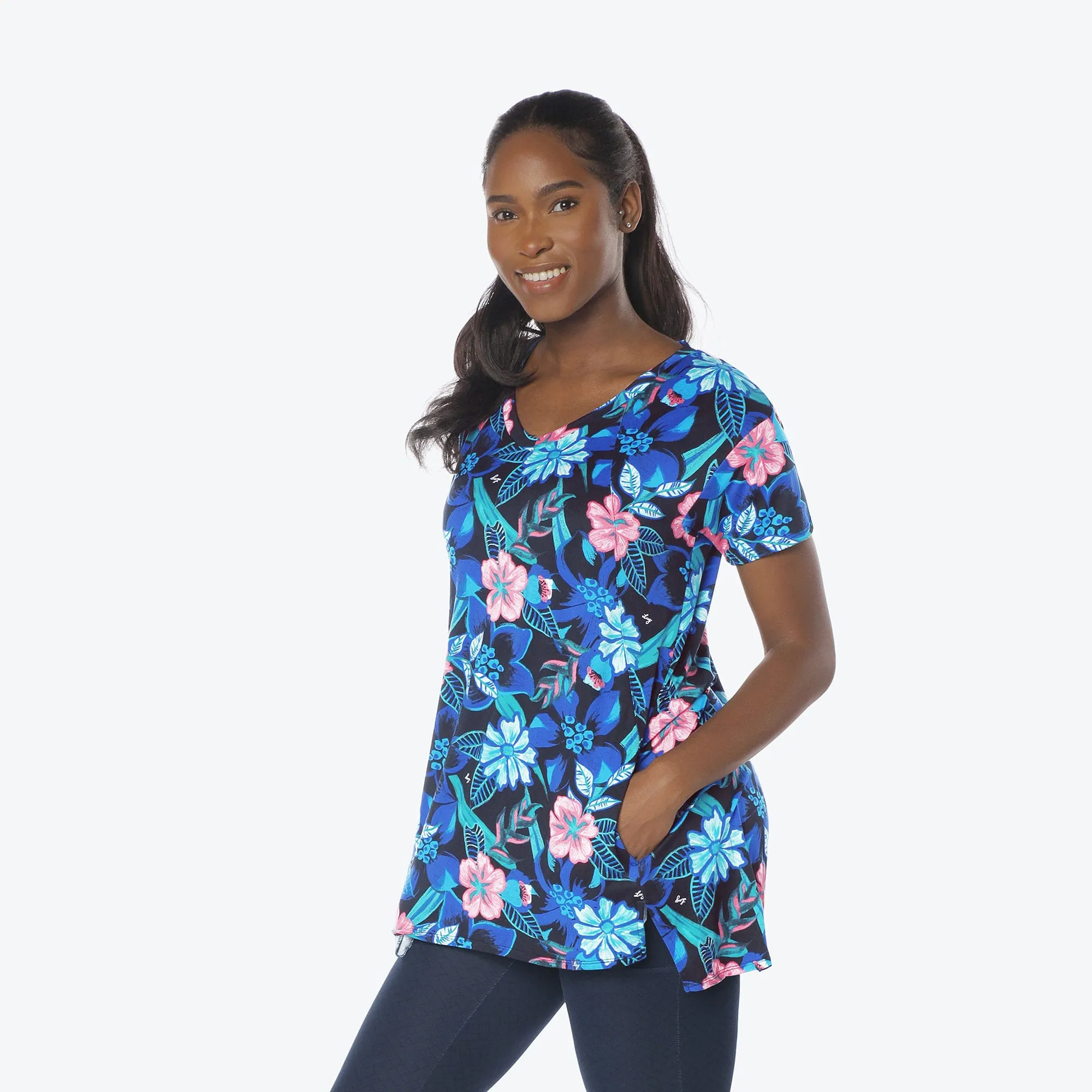 Hopper High Low Tunic Top