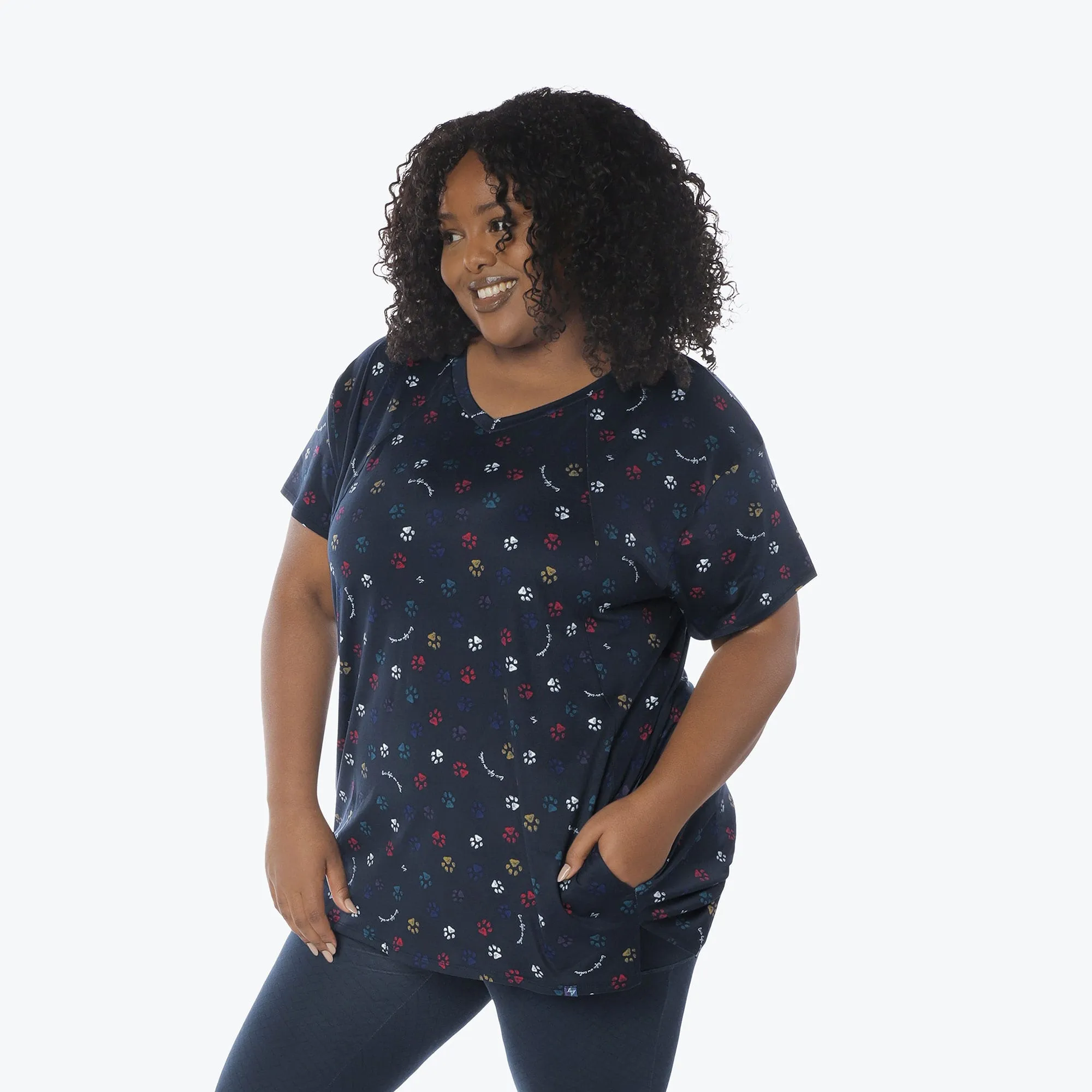 Hopper High Low Tunic Top