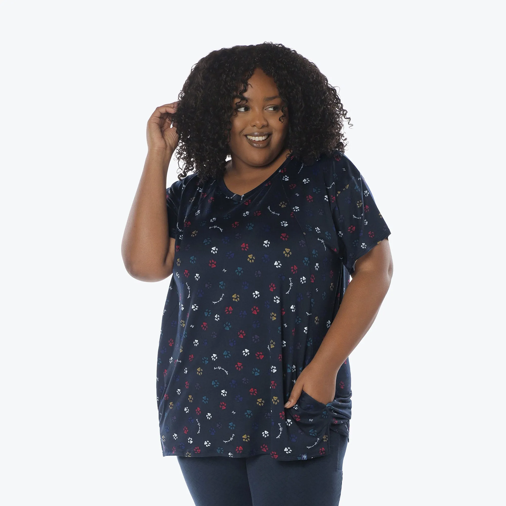 Hopper High Low Tunic Top
