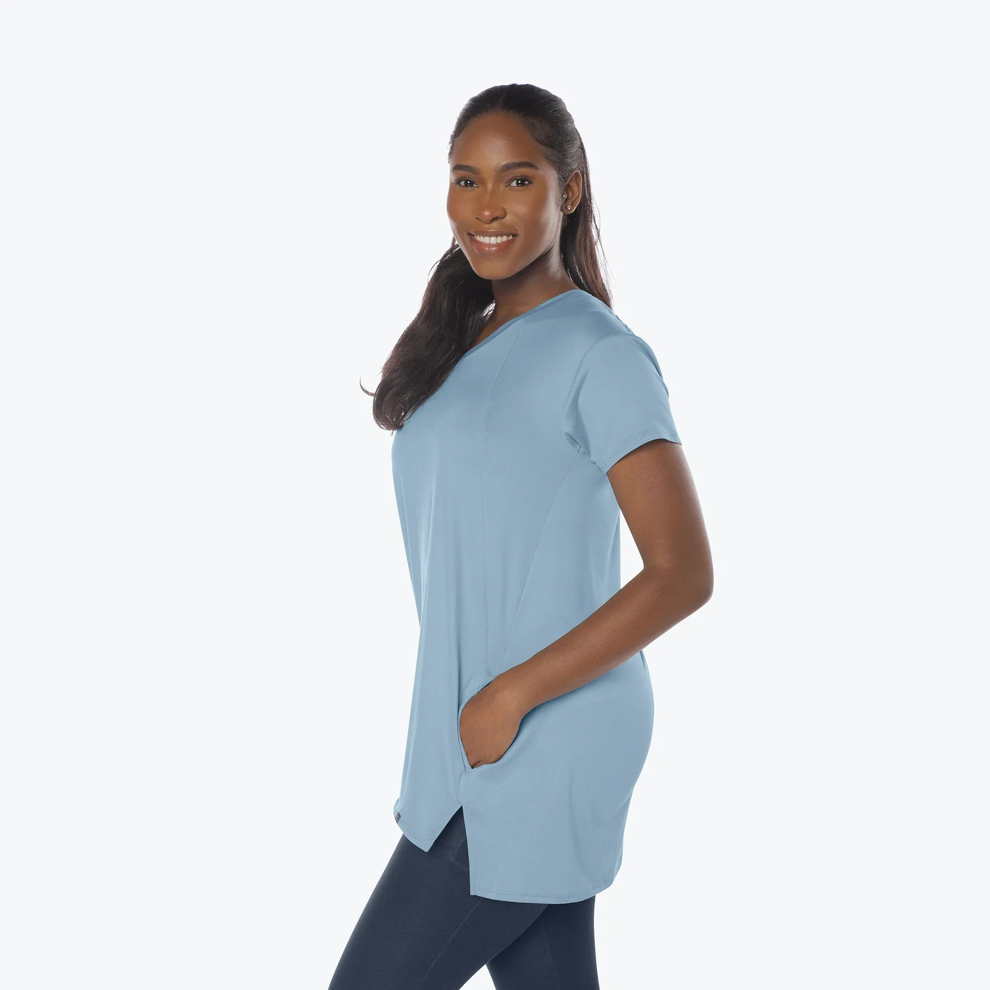 Hopper High Low Tunic Top