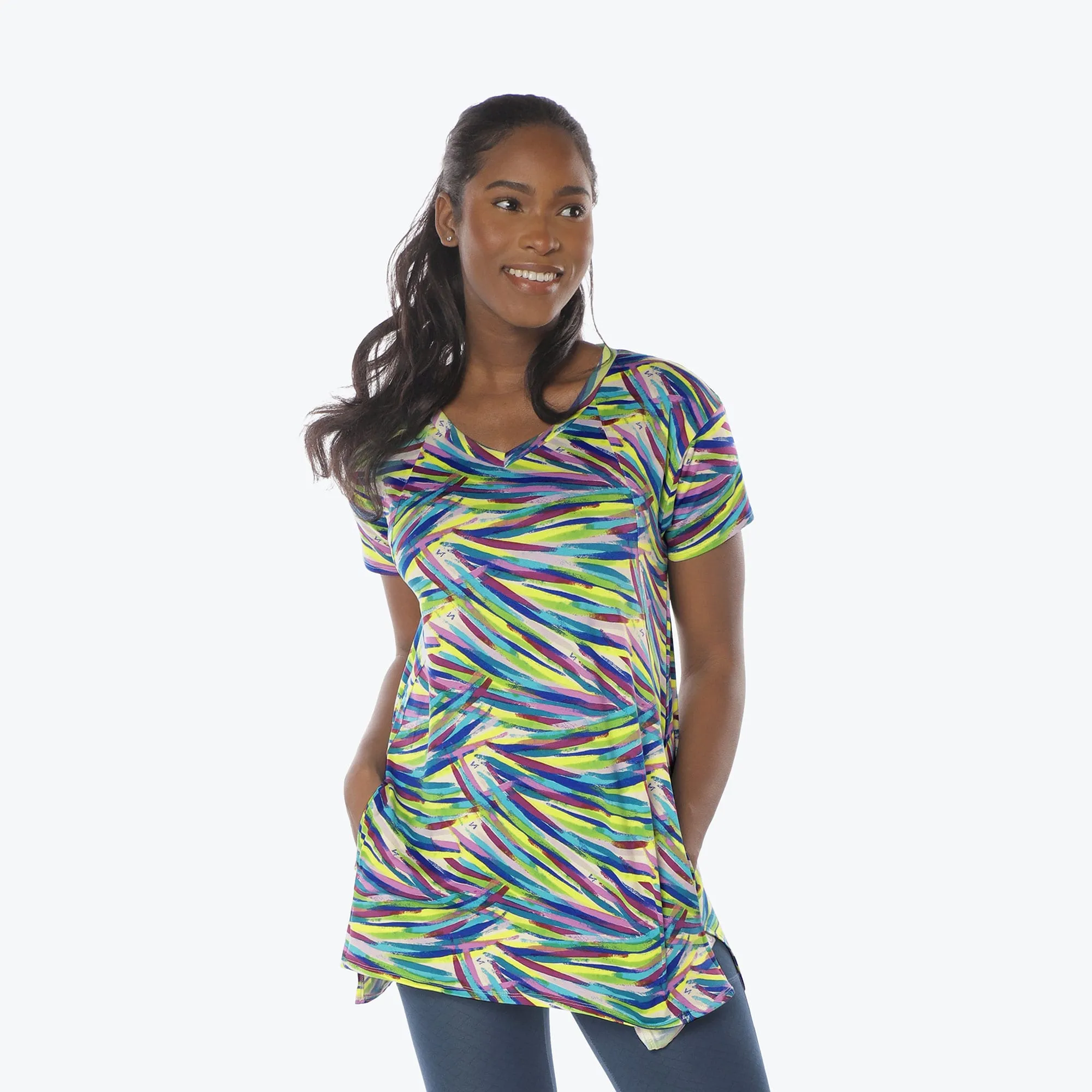 Hopper High Low Tunic Top