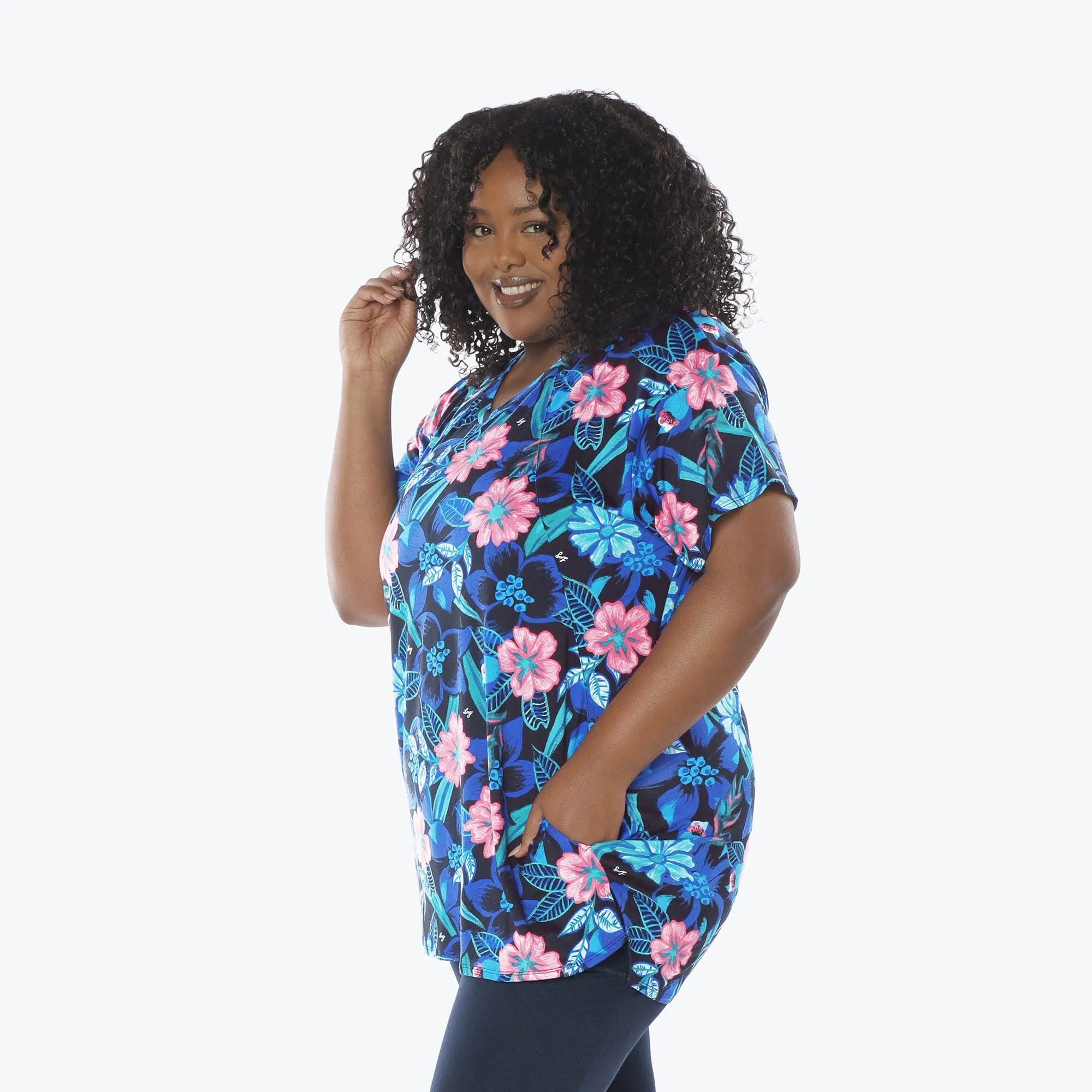 Hopper High Low Tunic Top