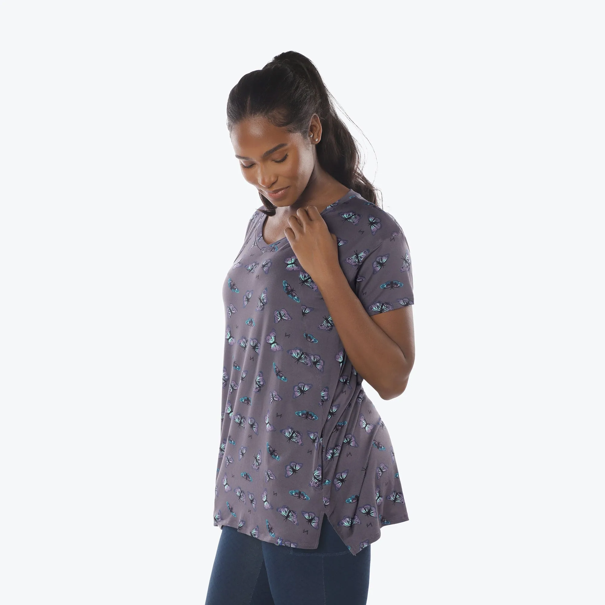 Hopper High Low Tunic Top