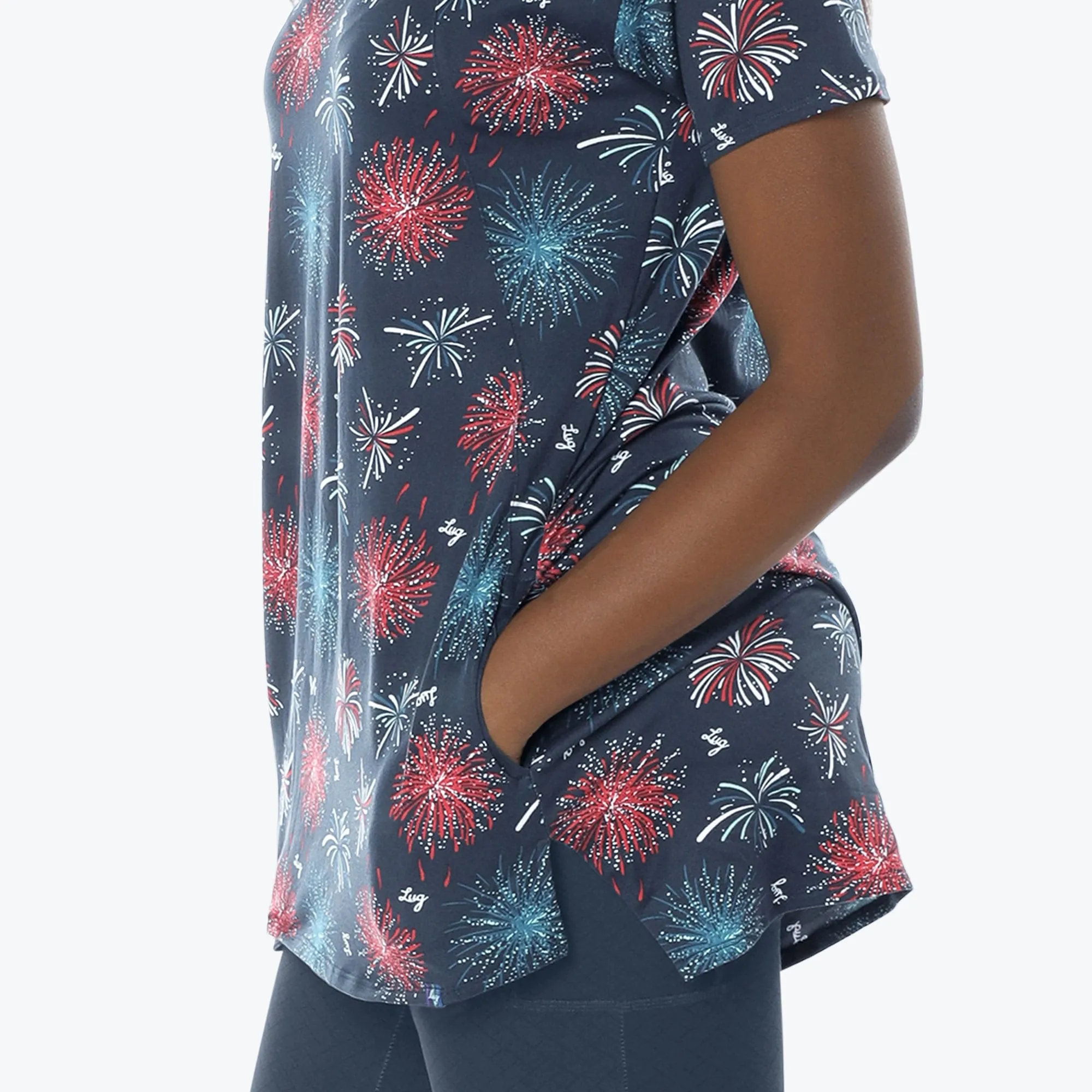 Hopper High Low Tunic Top