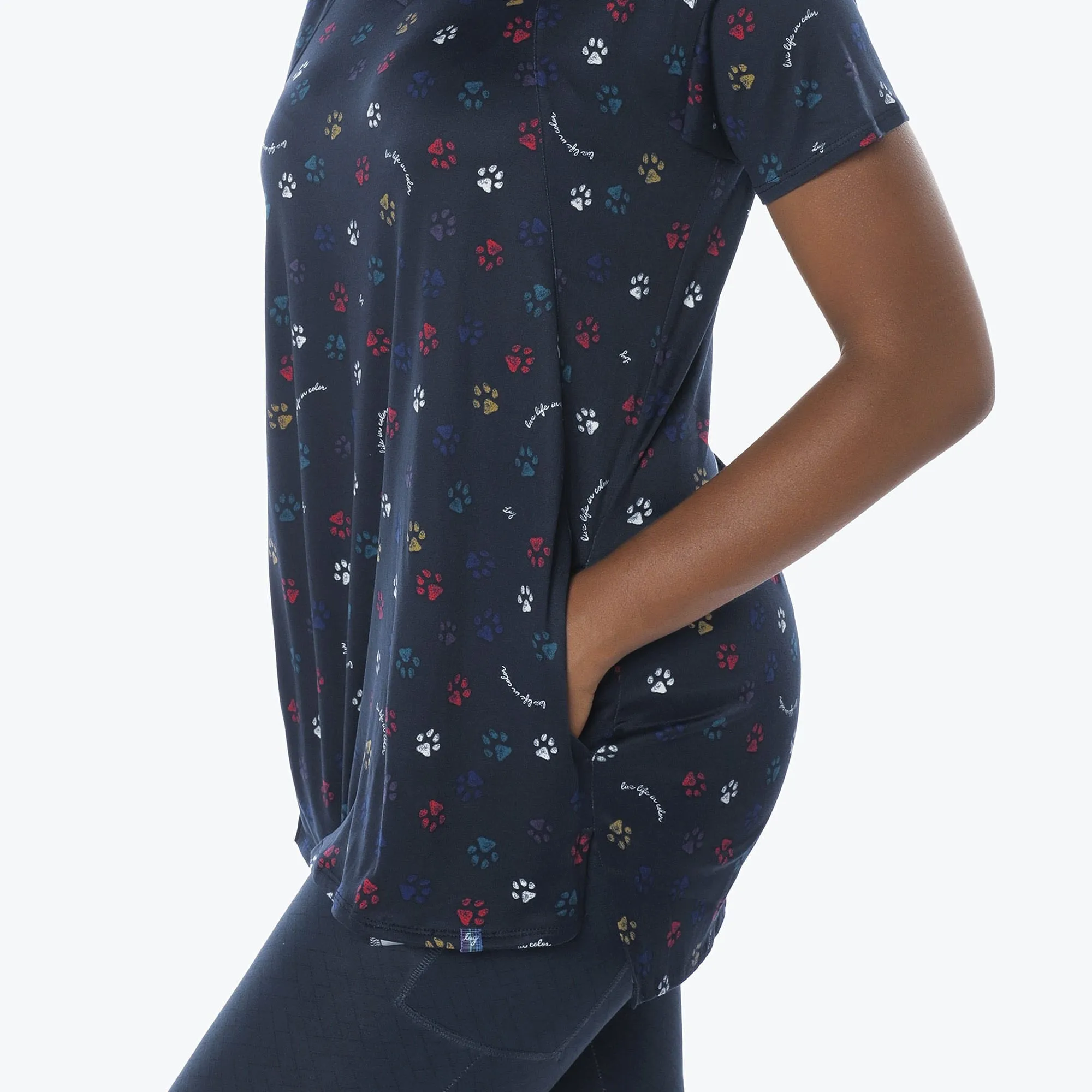 Hopper High Low Tunic Top
