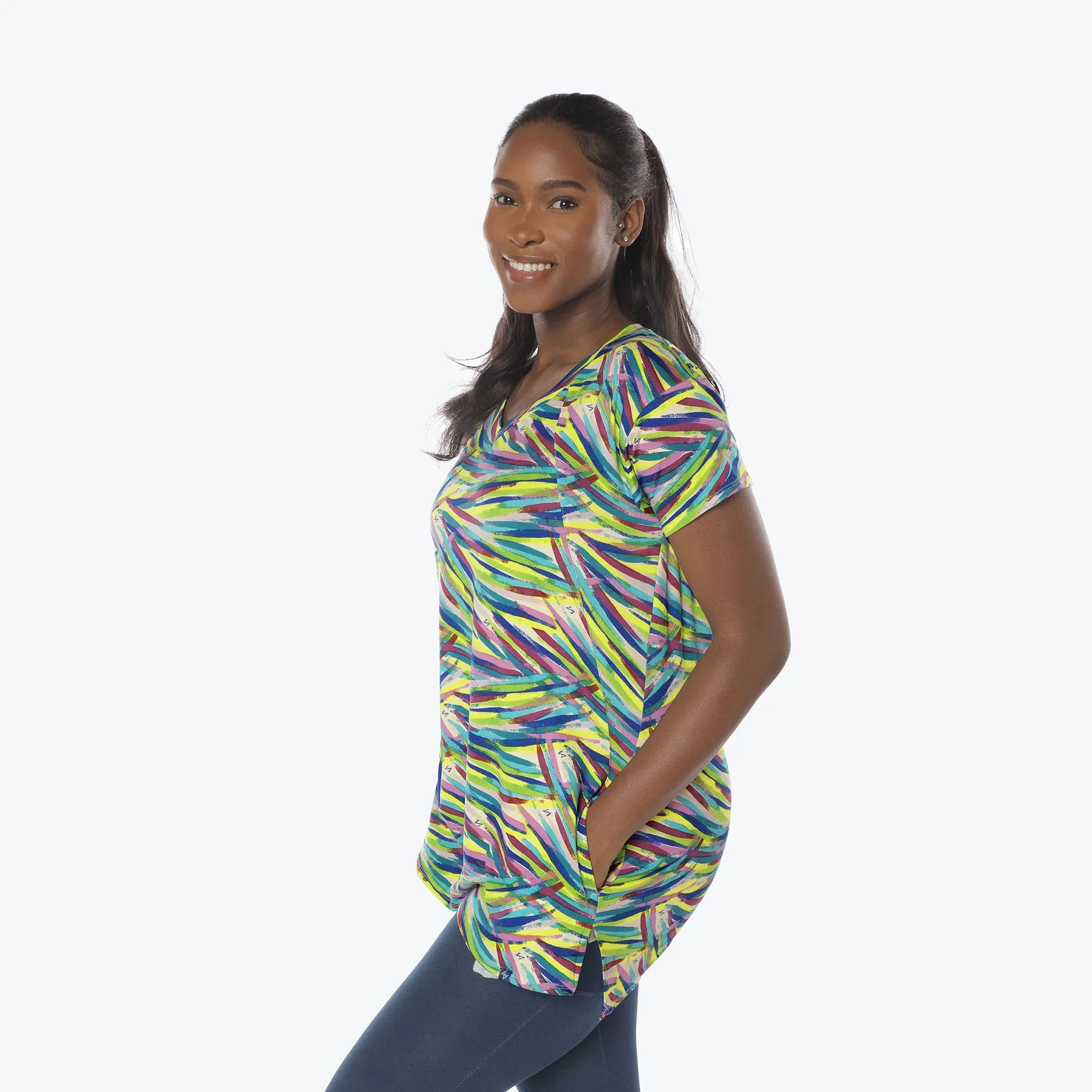 Hopper High Low Tunic Top