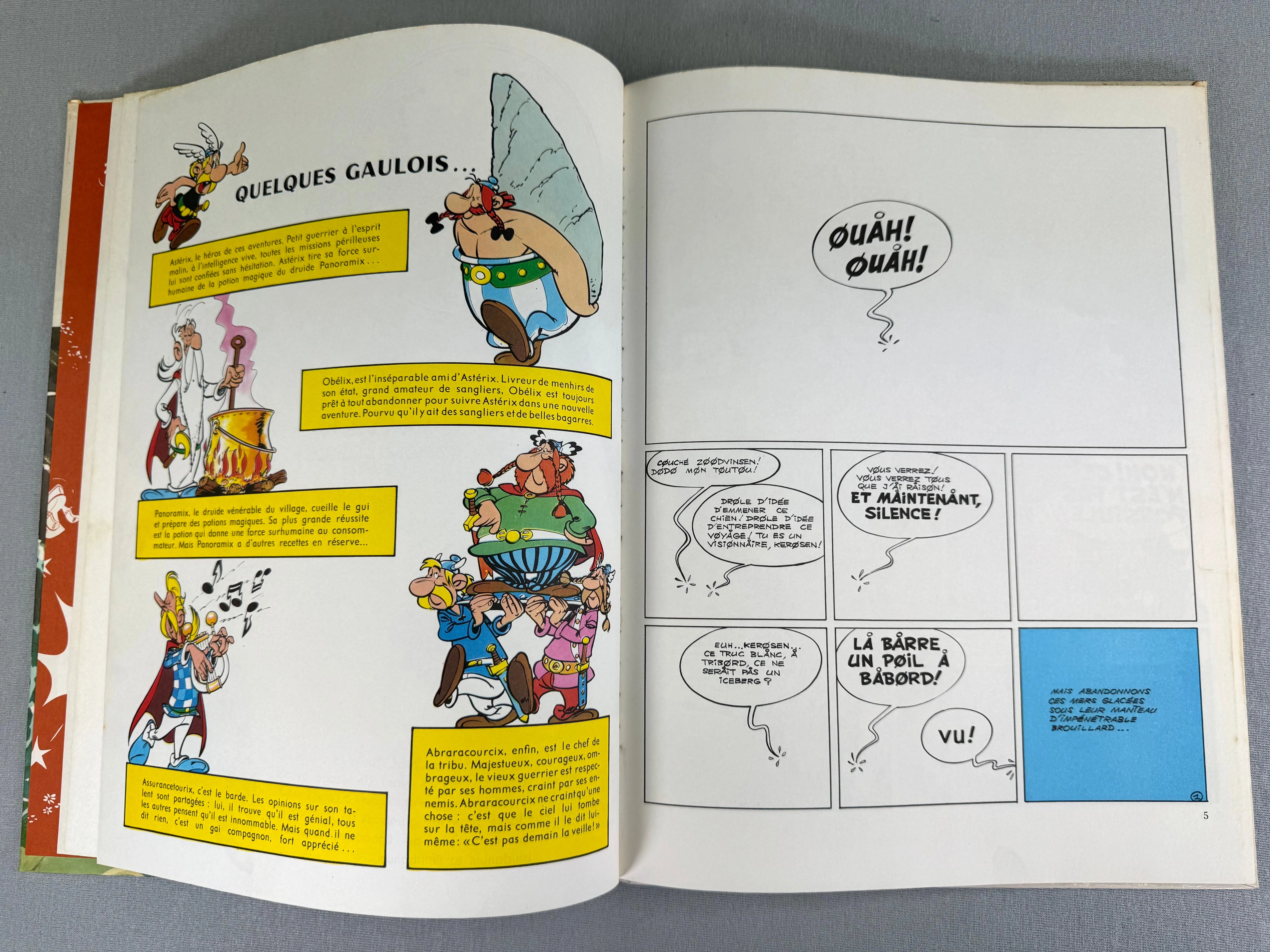 La Grande Traversee: Dargaud 1975 1st Belgian Edition Rare Asterix HB EO