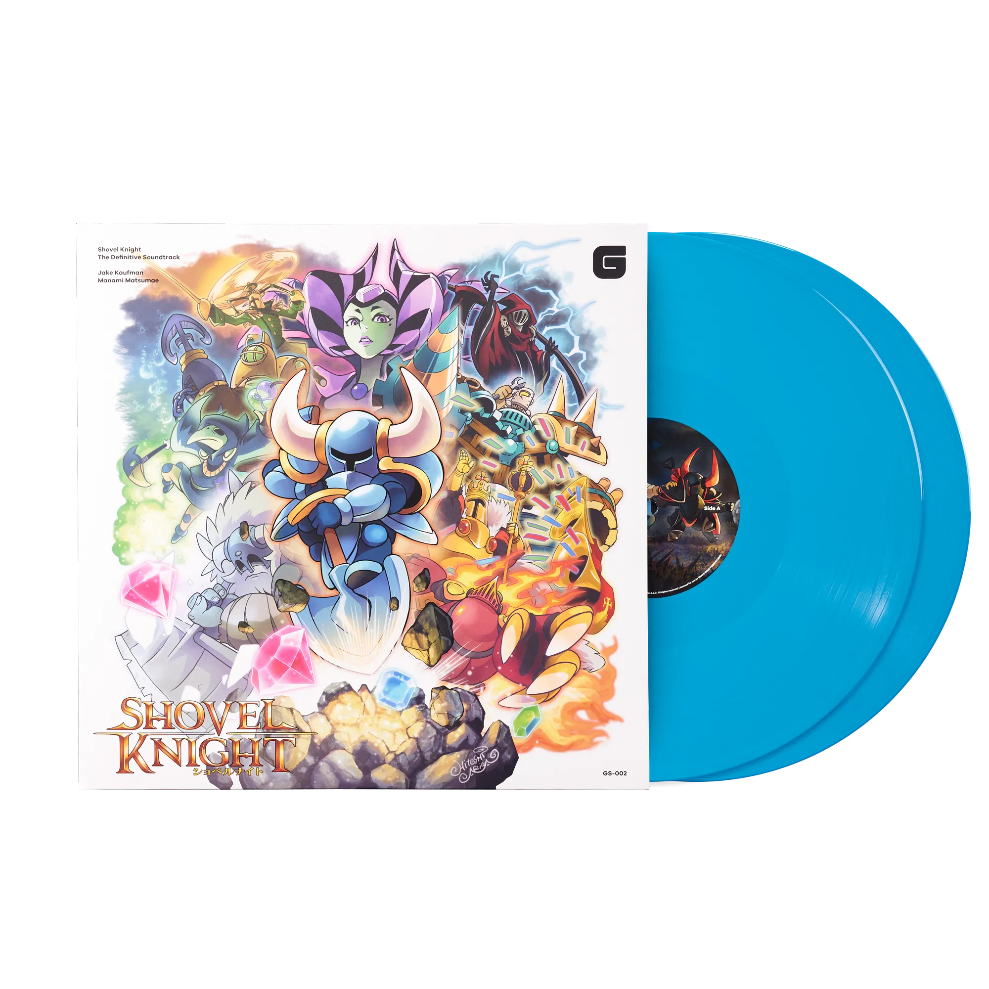 Shovel Knight: The Definitive Soundtrack - Jake Kaufman & Manami Matsumae (2xLP Vinyl Record)