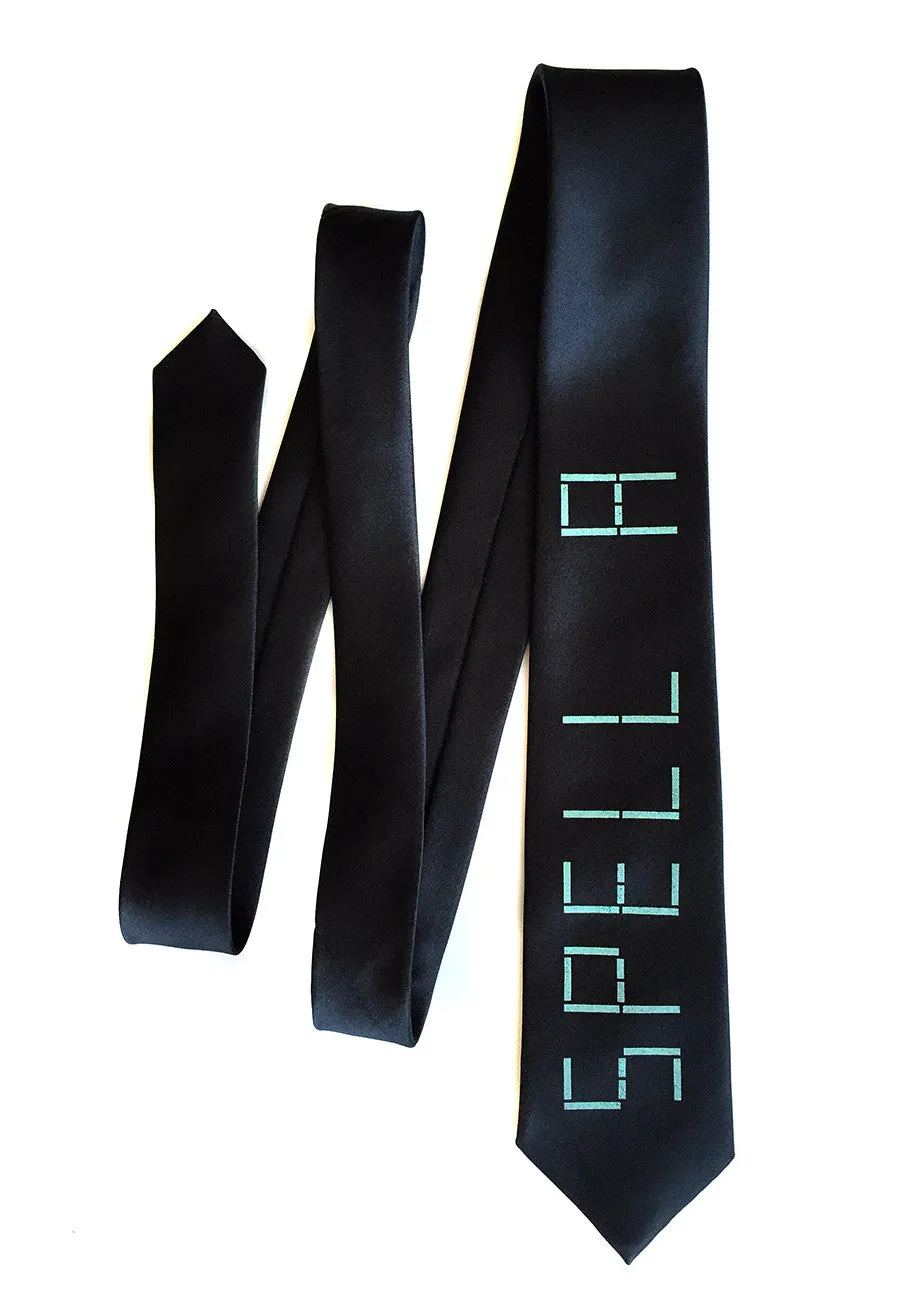 Speak and Spell Necktie.