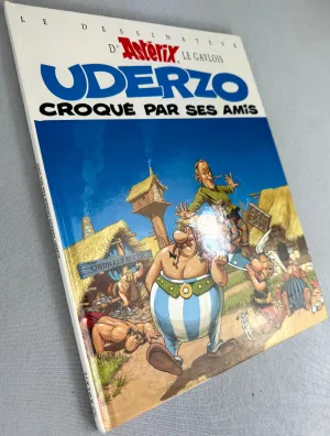 Uderzo Croque Par Ses Ami 1996 1st Belgian Edition Rare Asterix HB Comic Book EO