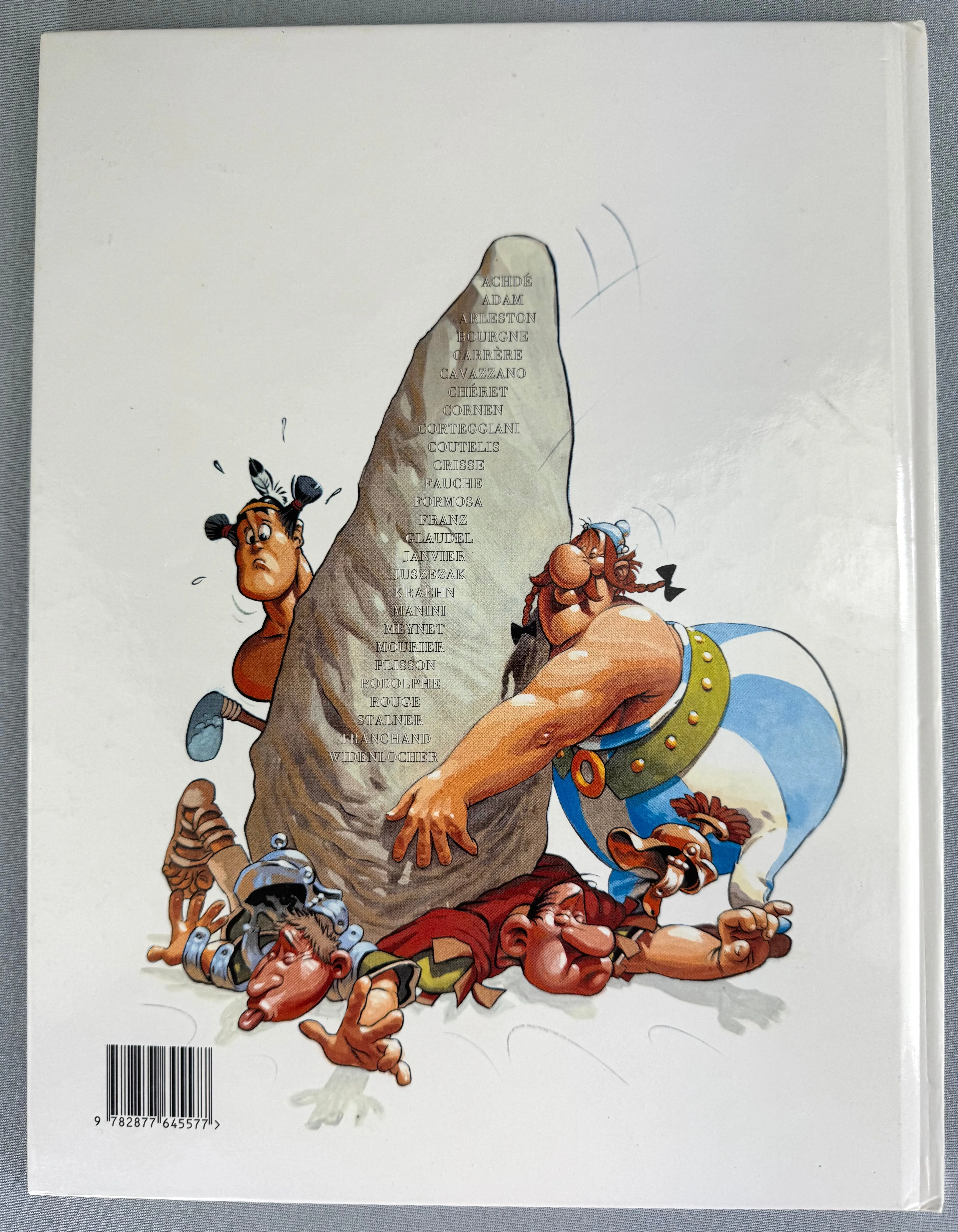 Uderzo Croque Par Ses Ami 1996 1st Belgian Edition Rare Asterix HB Comic Book EO