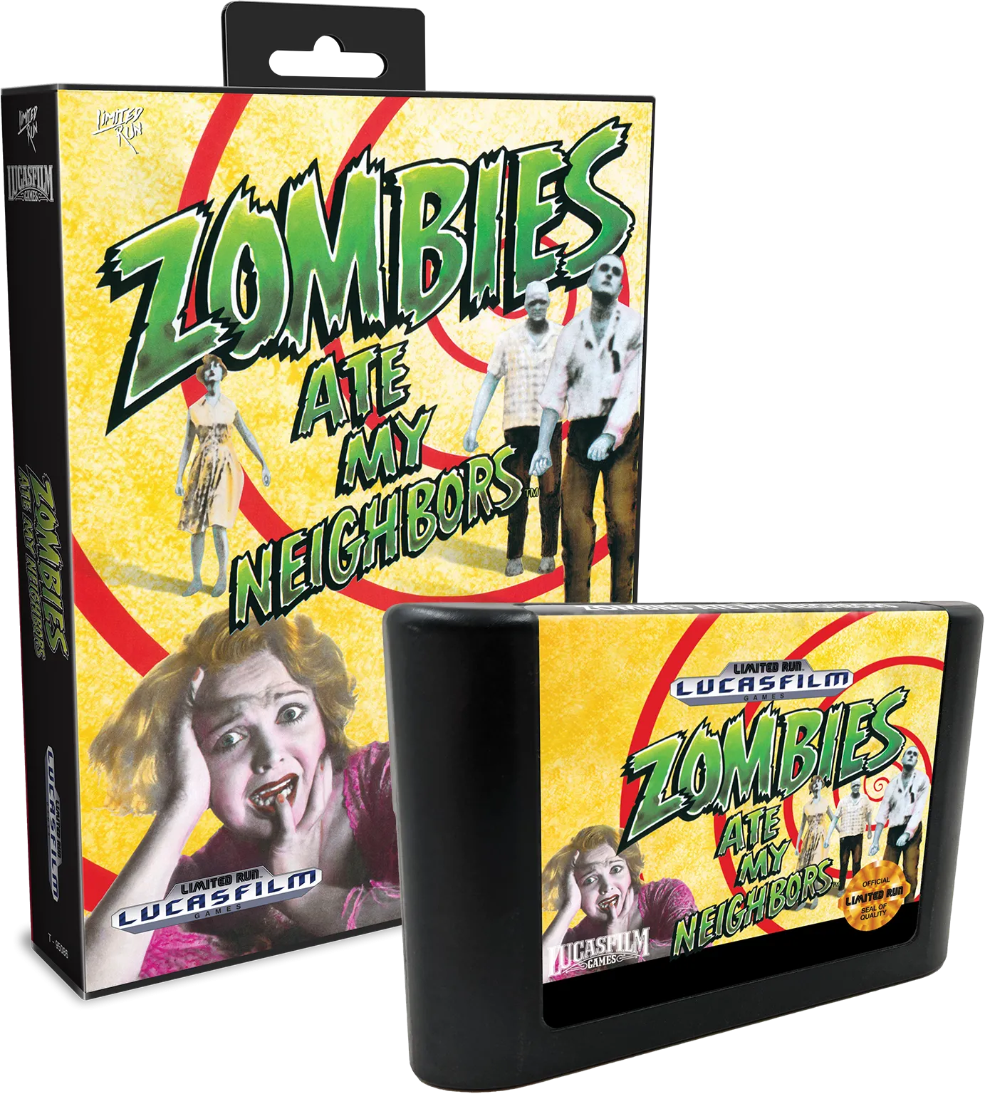 Zombies Ate My Neighbors (Black or Green)  - Genesis